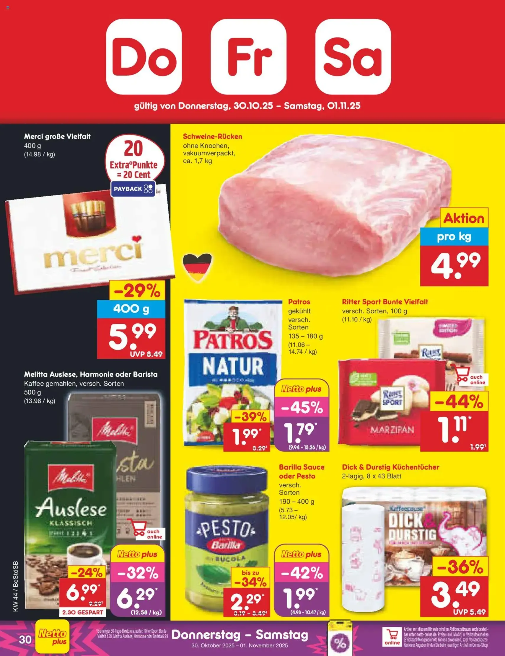 Netto Marken-Discount Prospekt - Gültiger Prospekt ab 27.10.2025, Seite 34 von insgesamt 65 Netto Marken-Discount Prospekt - Gültiger Prospekt ab 27.10.2025, Seite 34 von insgesamt 65