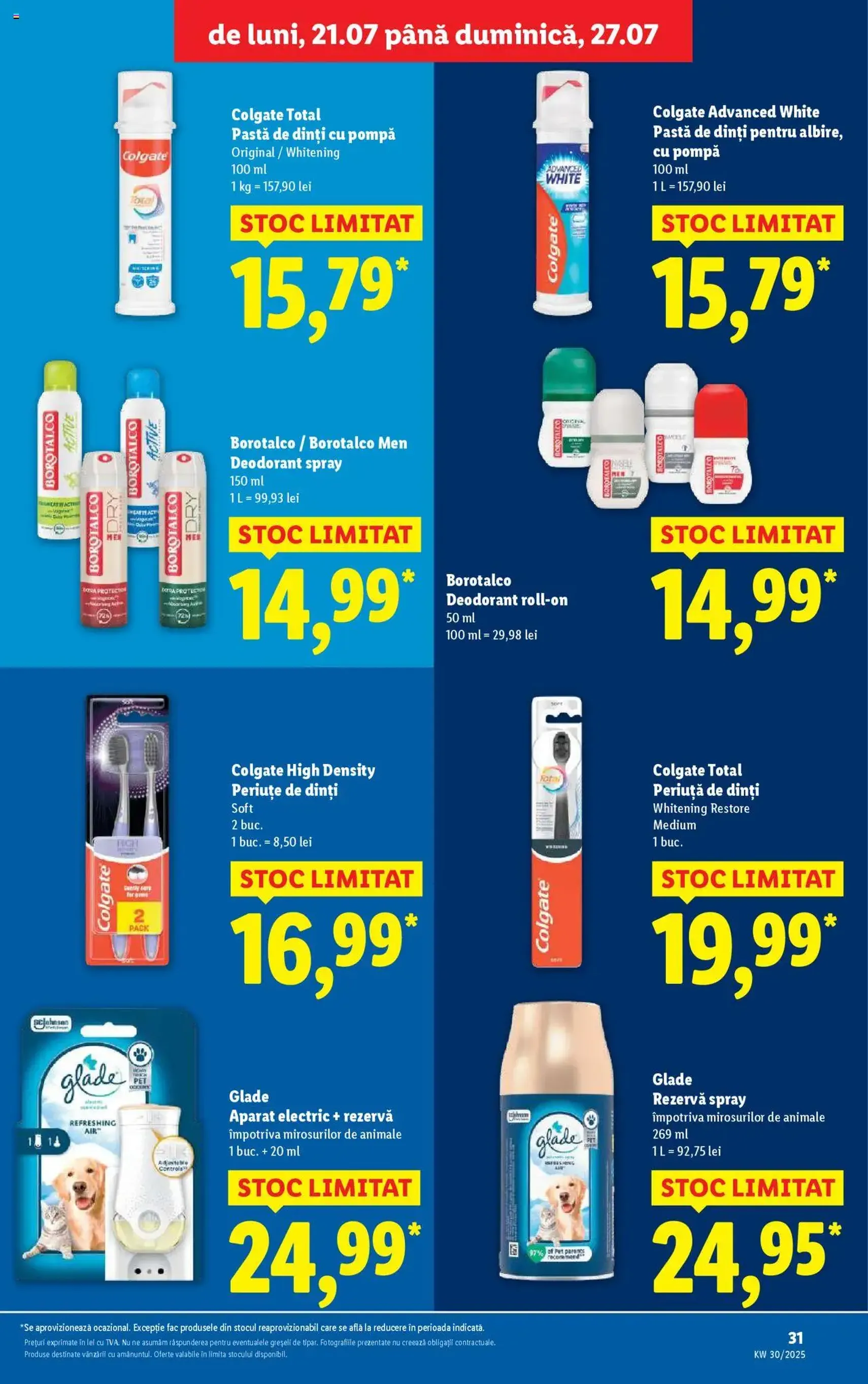 Catalog Lidl - cataloage valabile începând cu 21.07.2025 pagina 31 din 74 Catalog Lidl - cataloage valabile începând cu 21.07.2025 pagina 31 din 74