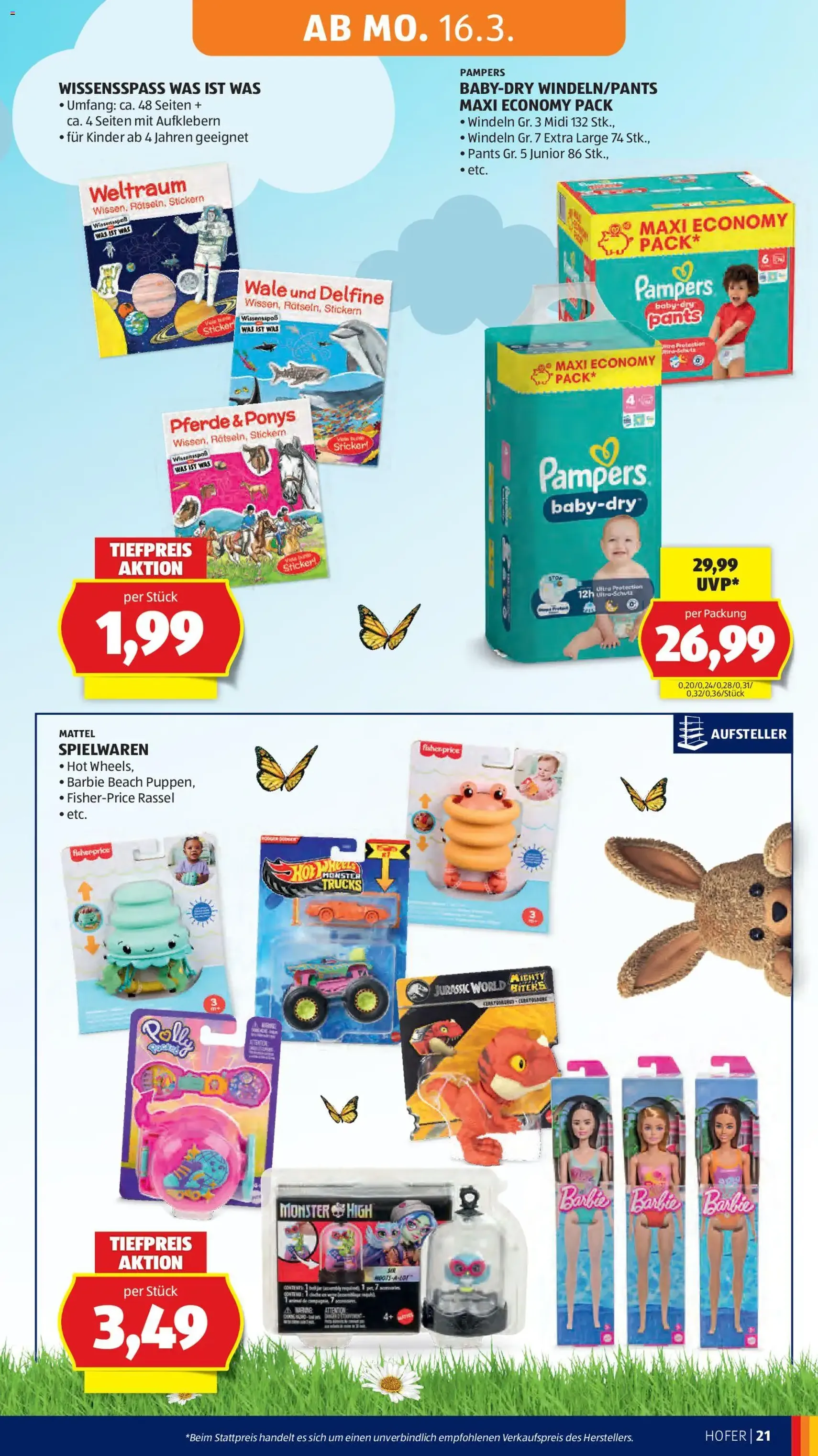 Hofer Flugblatt - Gültiger Prospekt ab 11.03.2026, Seite 28 von insgesamt 48
