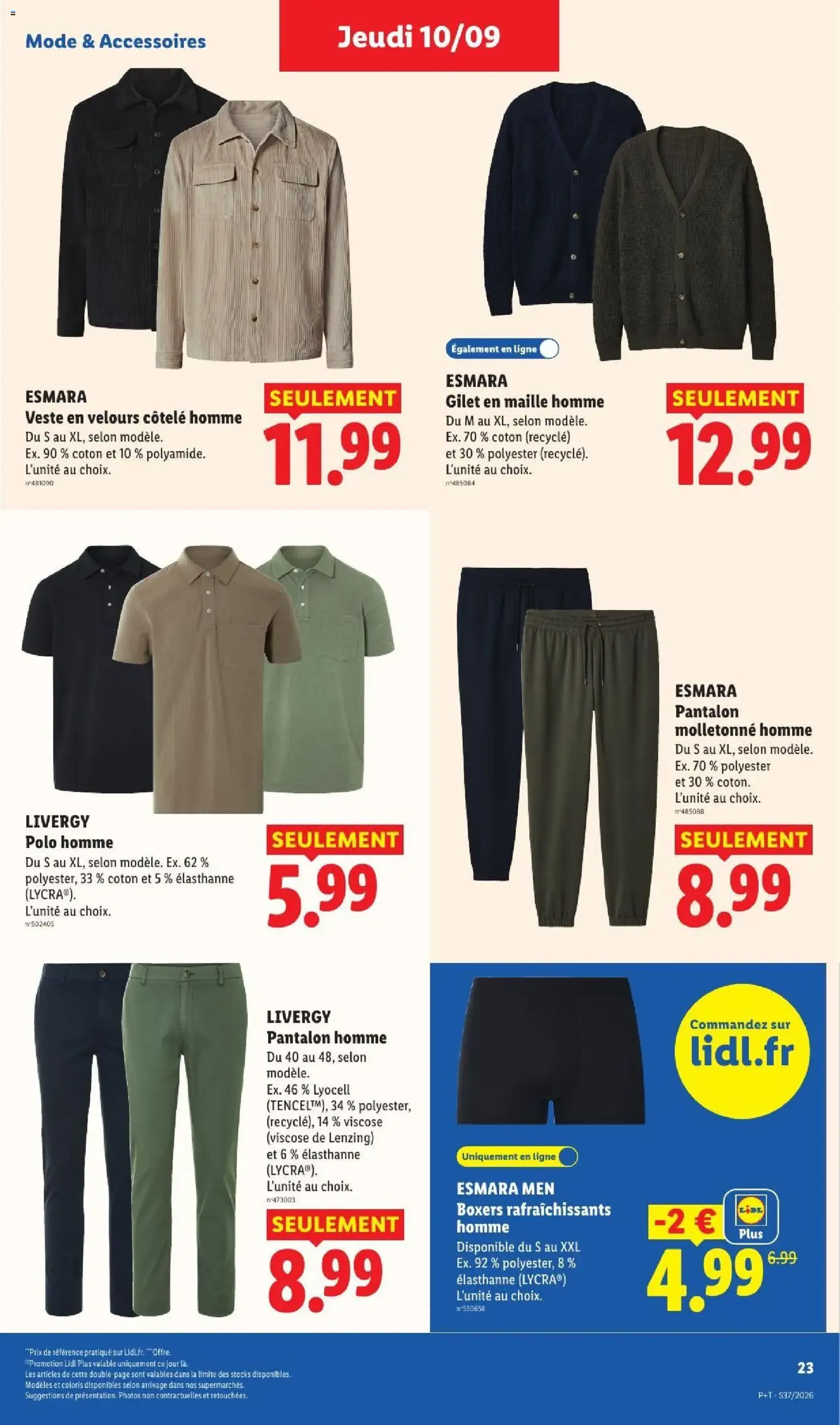 LIDL catalogue - brochure valable à partir du 10/09/2026, page 31 sur 54