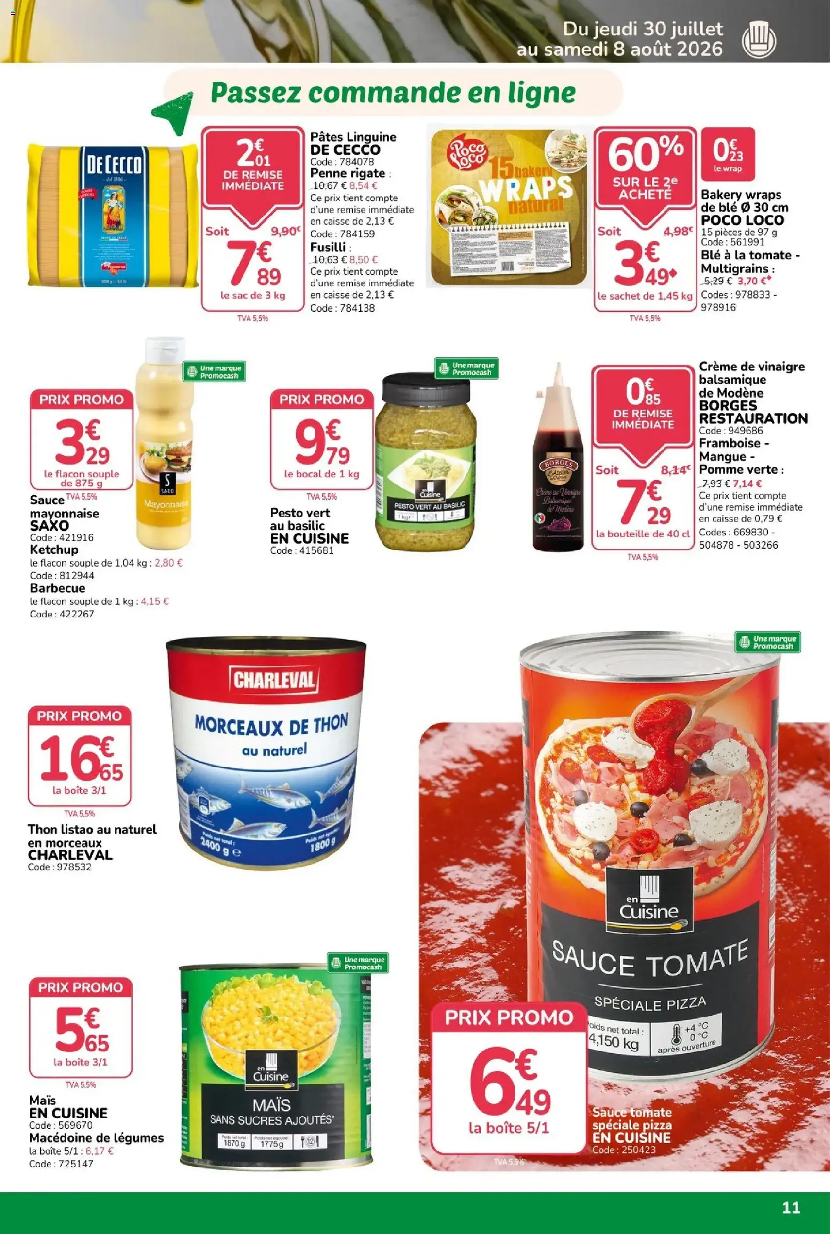 Promocash catalogue - brochure valable à partir du 30/07/2026, page 11 sur 24