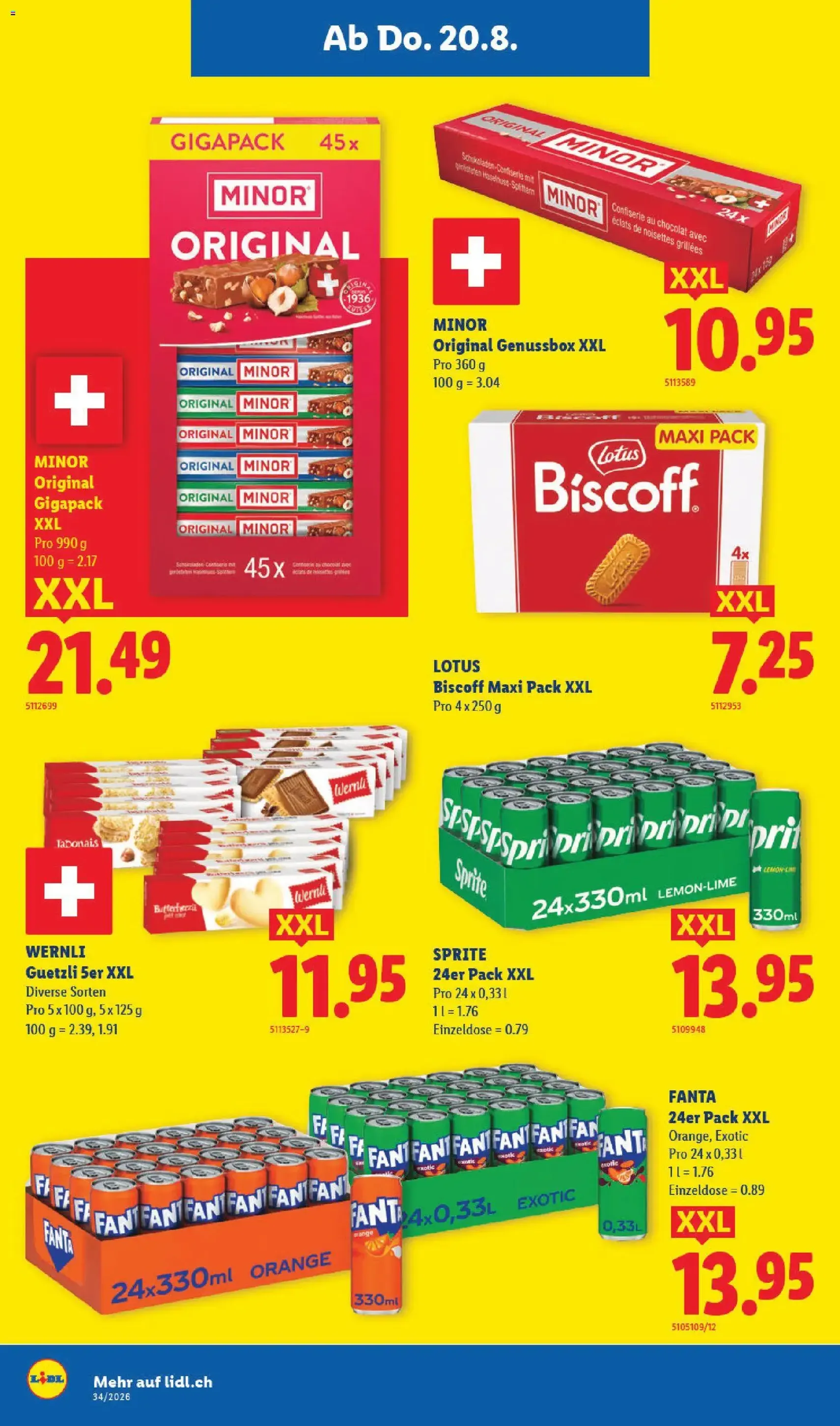 Lidl aktionen - Gültiger Prospekt ab 20.08.2026, Seite 22 von insgesamt 38