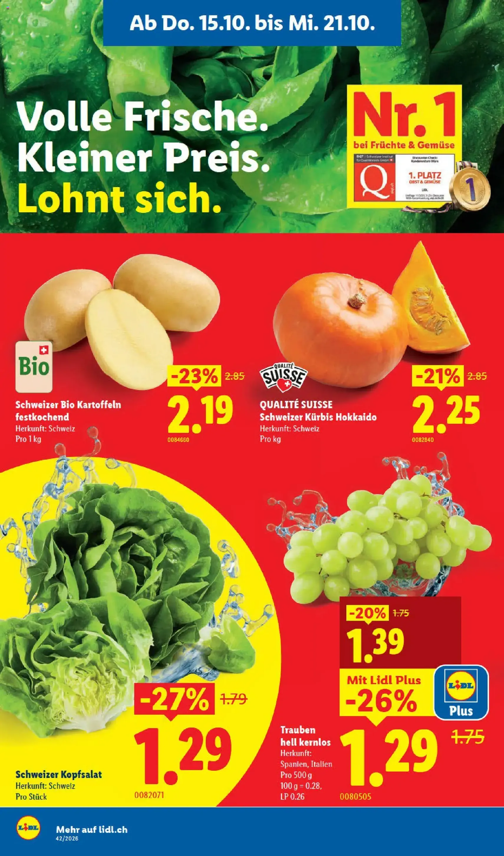 Lidl aktionen - Gültiger Prospekt ab 15.10.2026, Seite 4 von insgesamt 40