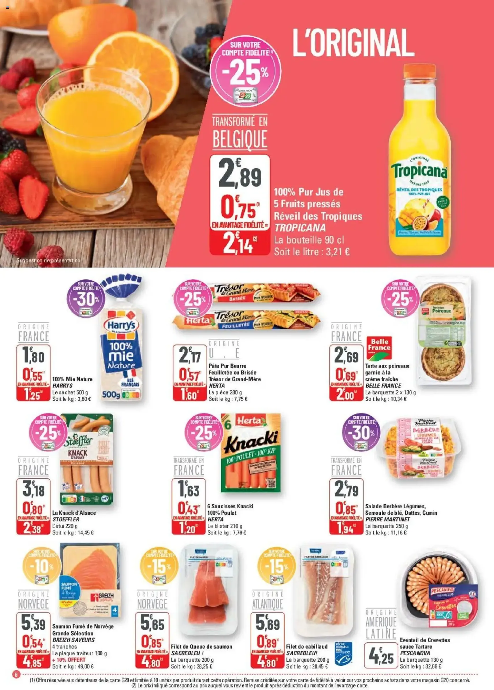 G20 Supermarchés catalogue - brochure valable à partir du 23/09/2026, page 6 sur 20