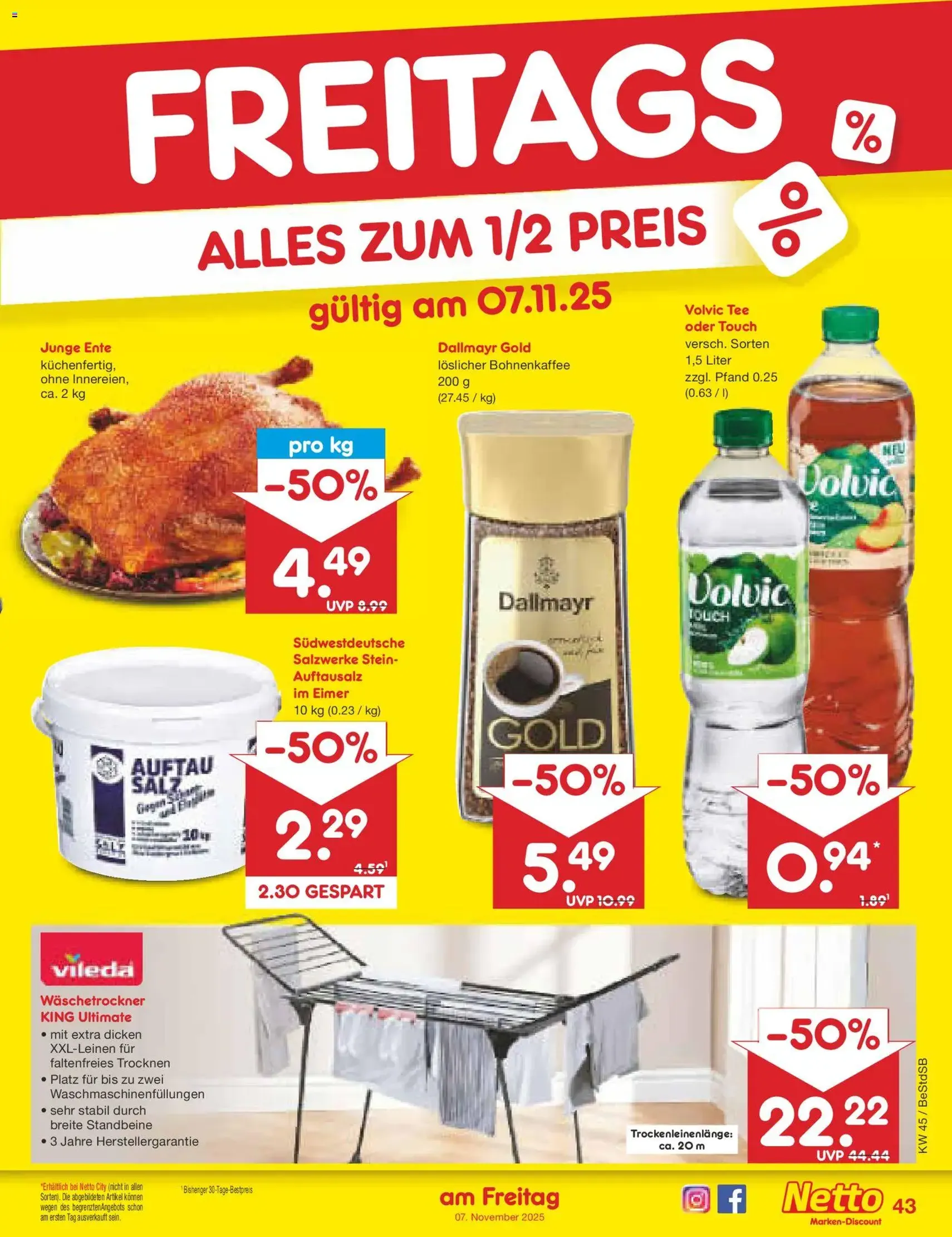 Netto Marken-Discount Prospekt - Gültiger Prospekt ab 03.11.2025, Seite 47 von insgesamt 63 Netto Marken-Discount Prospekt - Gültiger Prospekt ab 03.11.2025, Seite 47 von insgesamt 63