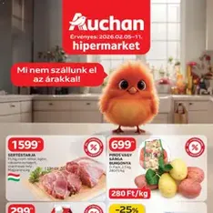 Auchan Akciós újság - szórólap előnézete érvényes 2026.02.05. -tól