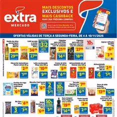 Extra - Ofertas de Mercado - pré-visualização do folheto, válido a partir de 04/11/2025