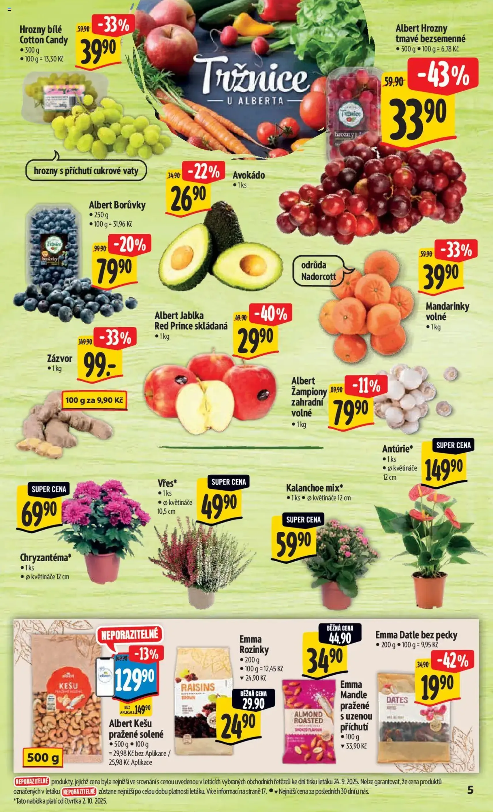 Albert leták - Hypermarket - platný leták od 01.10.2025 strana 10 z 53