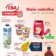 CBA leták - Premium - náhled letáku platný od 11.02.2026