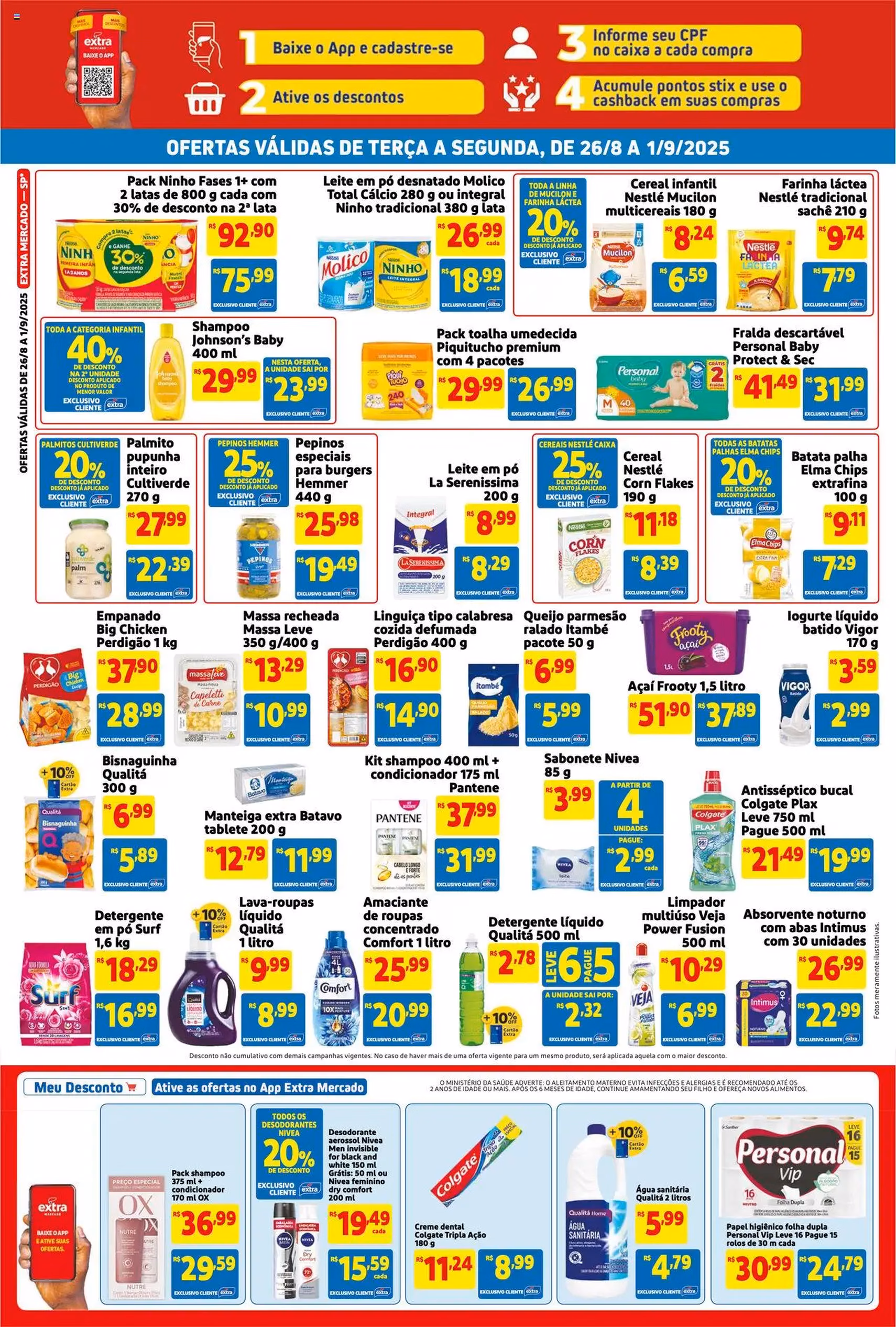 Extra - Ofertas de Mercado - folheto válido a partir de 26/08/2025 página 2 de 4