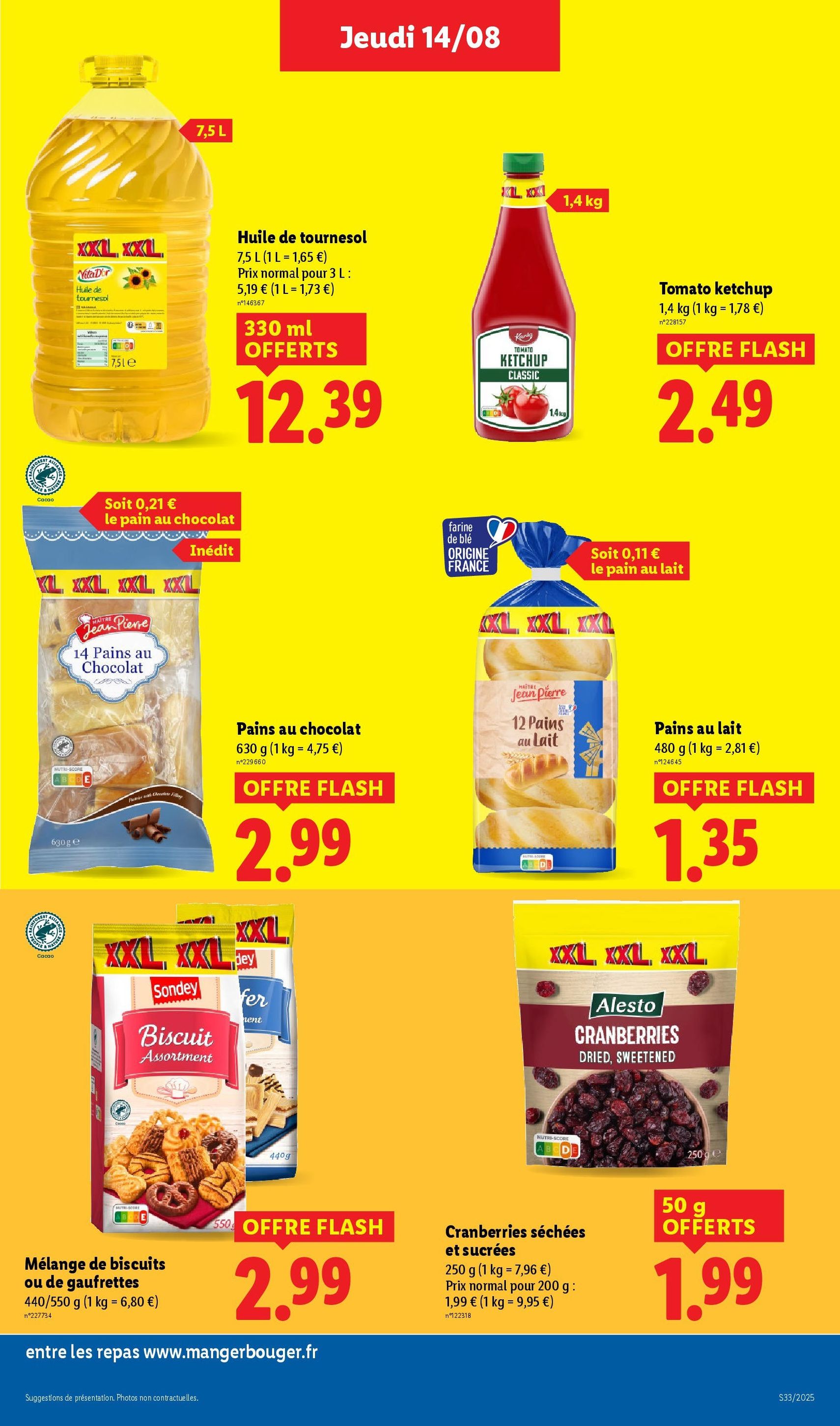 LIDL catalogue semaine 32 - brochure valable à partir du 14/08/2025, page 21 sur 72