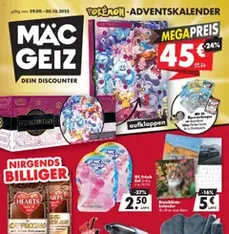 Mäc Geiz Prospekt - Prospekt Vorschau gültig ab 29.09.2025