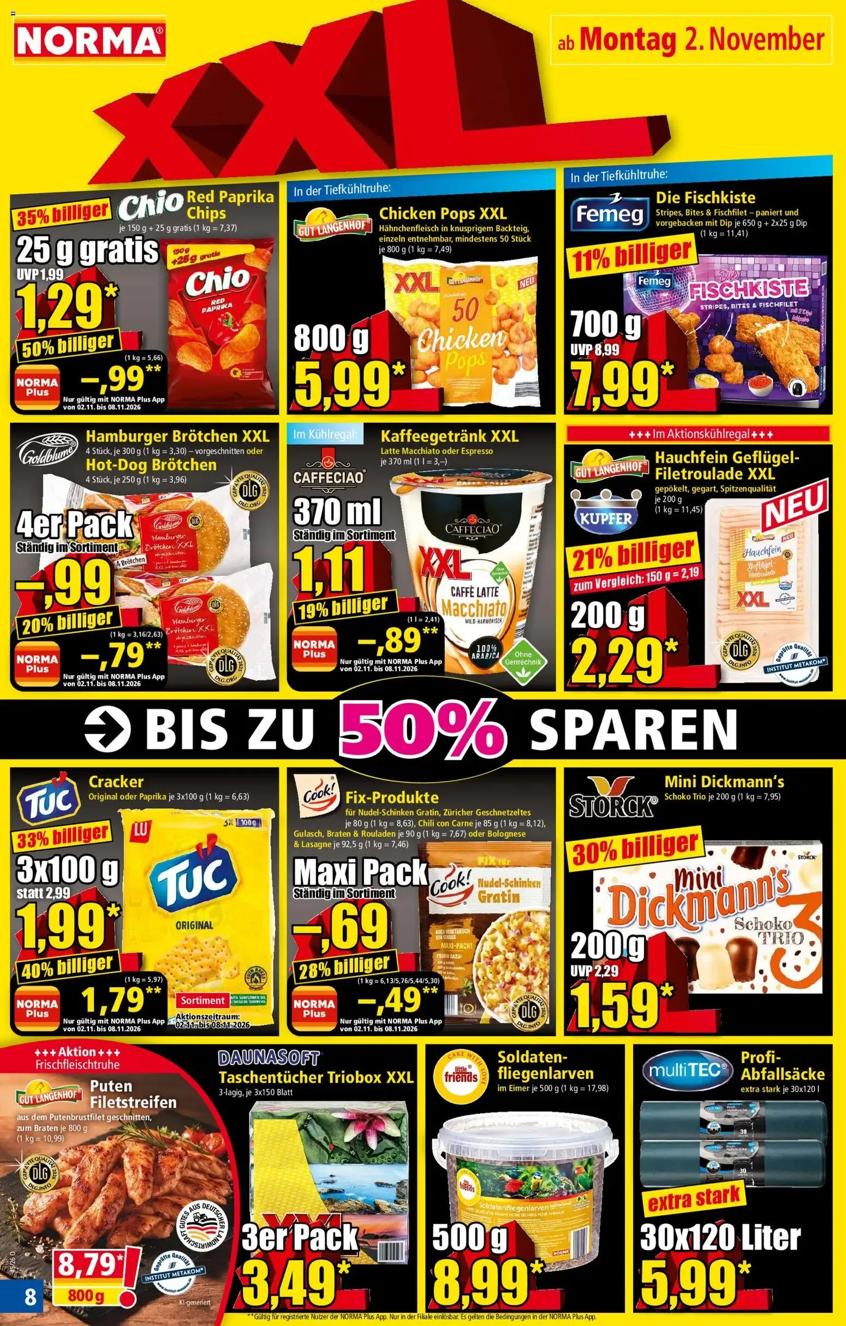 Norma Prospekt - Gültiger Prospekt ab 02.11.2026, Seite 8 von insgesamt 29