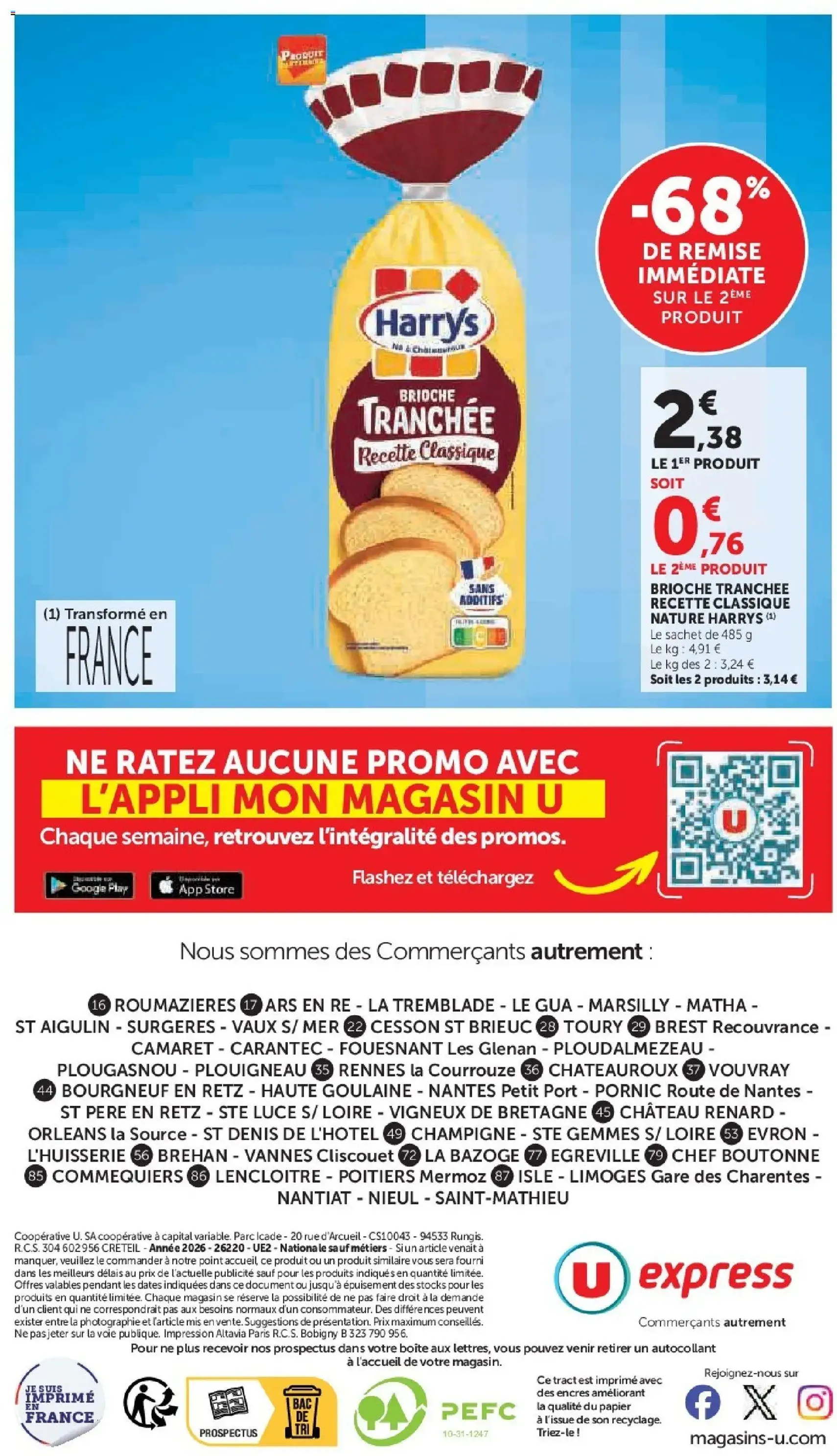 U Express catalogue - brochure valable à partir du 10/03/2026, page 18 sur 18