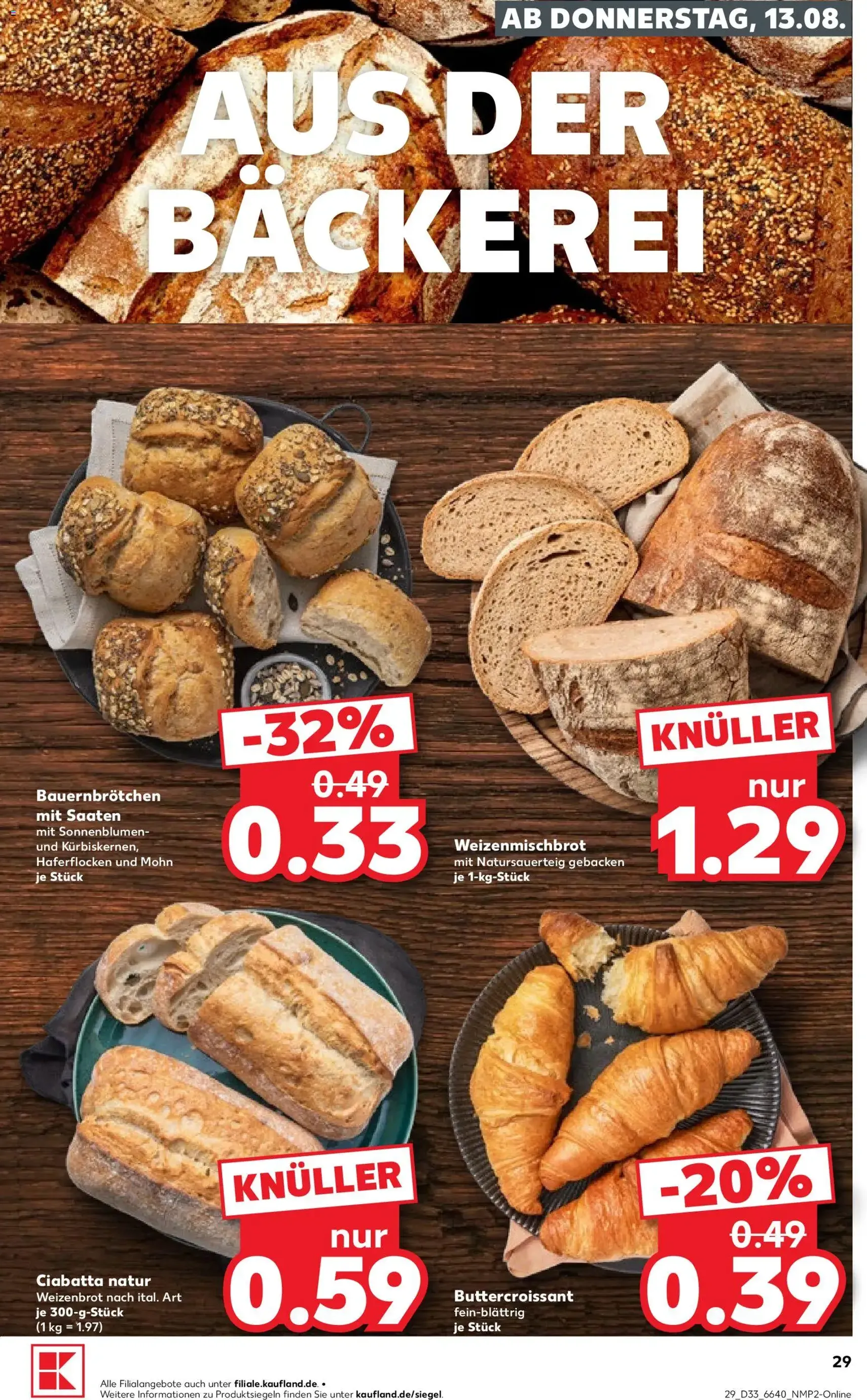 Kaufland Prospekt - Gültiger Prospekt ab 13.08.2026, Seite 29 von insgesamt 54