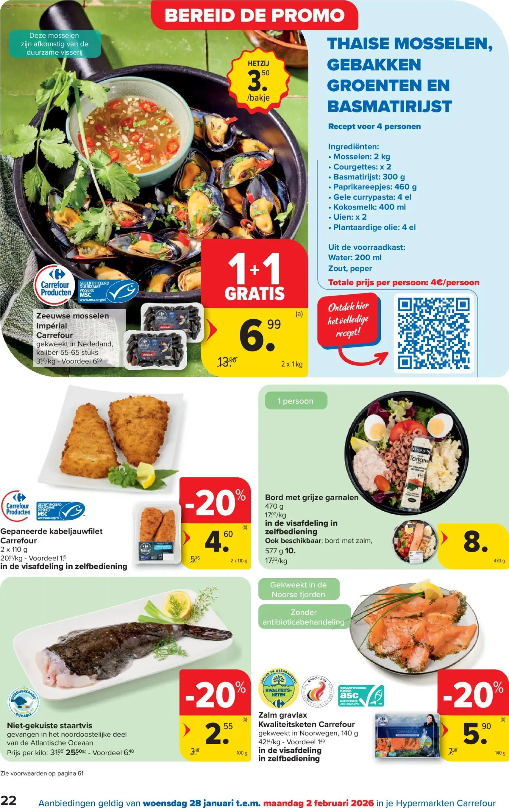 Carrefour folder week 5 - geldige folder vanaf 28/01/2026 pagina 22 van 63