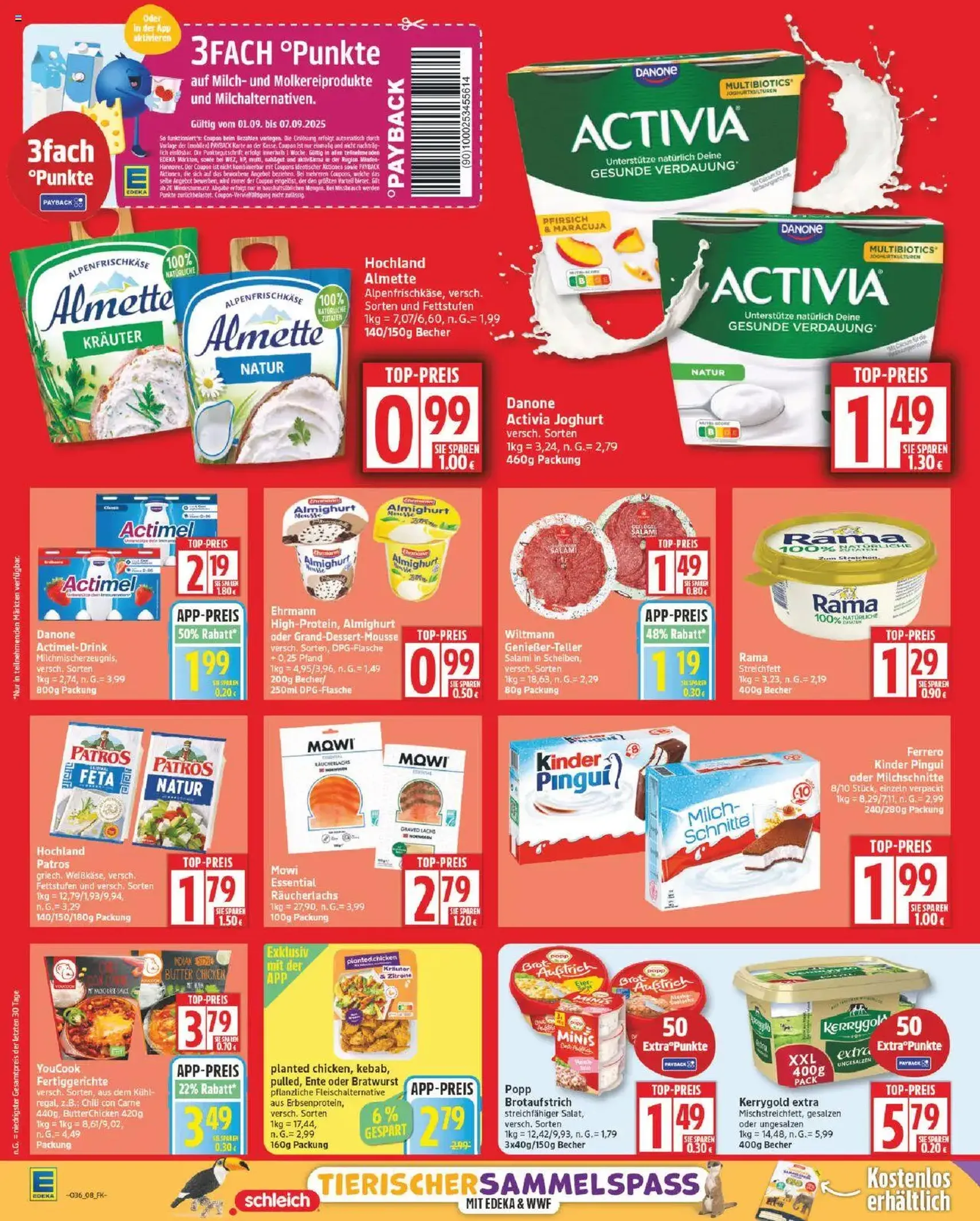 Edeka Prospekt - Gültiger Prospekt ab 01.09.2025, Seite 8 von insgesamt 18 Edeka Prospekt - Gültiger Prospekt ab 01.09.2025, Seite 8 von insgesamt 18