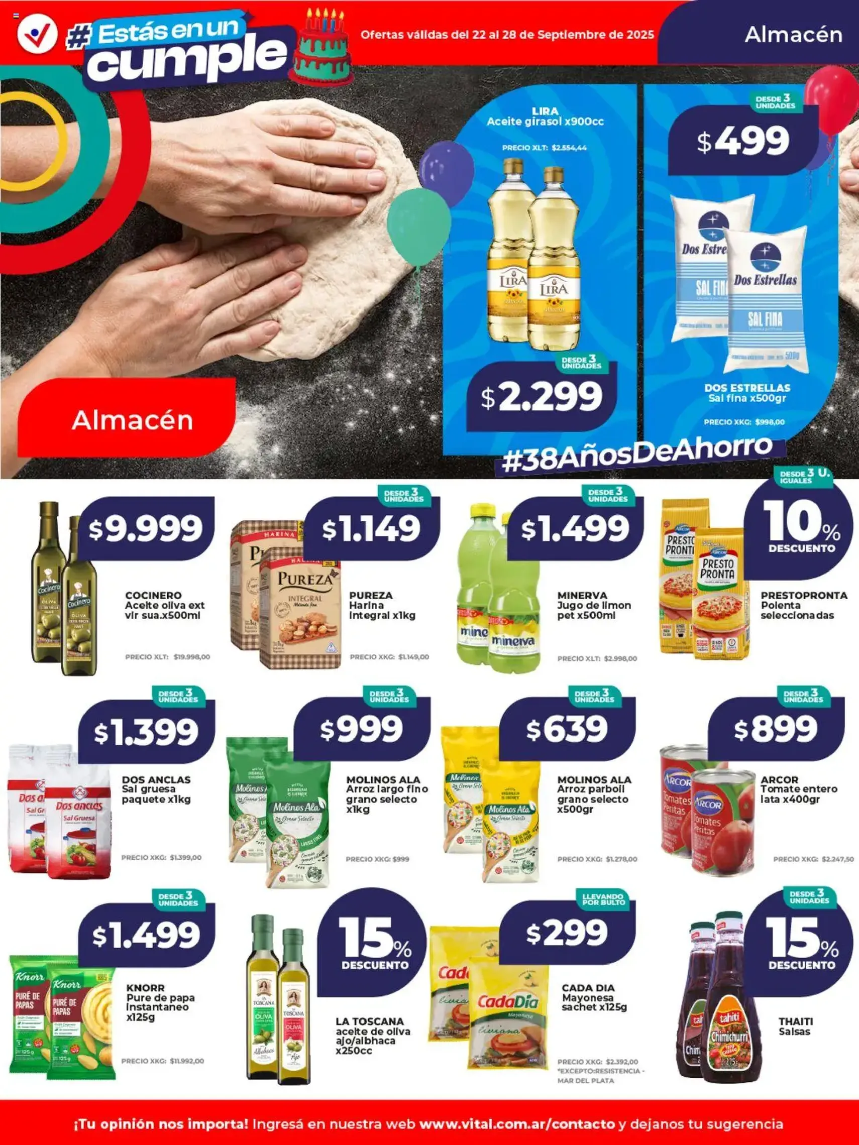 Vital ofertas - folleto válido desde 22/09/2025 página 10 de 21