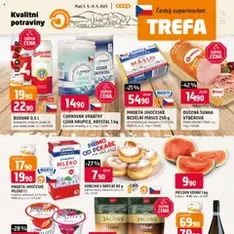 Trefa leták - náhled letáku platný od 03.09.2025
