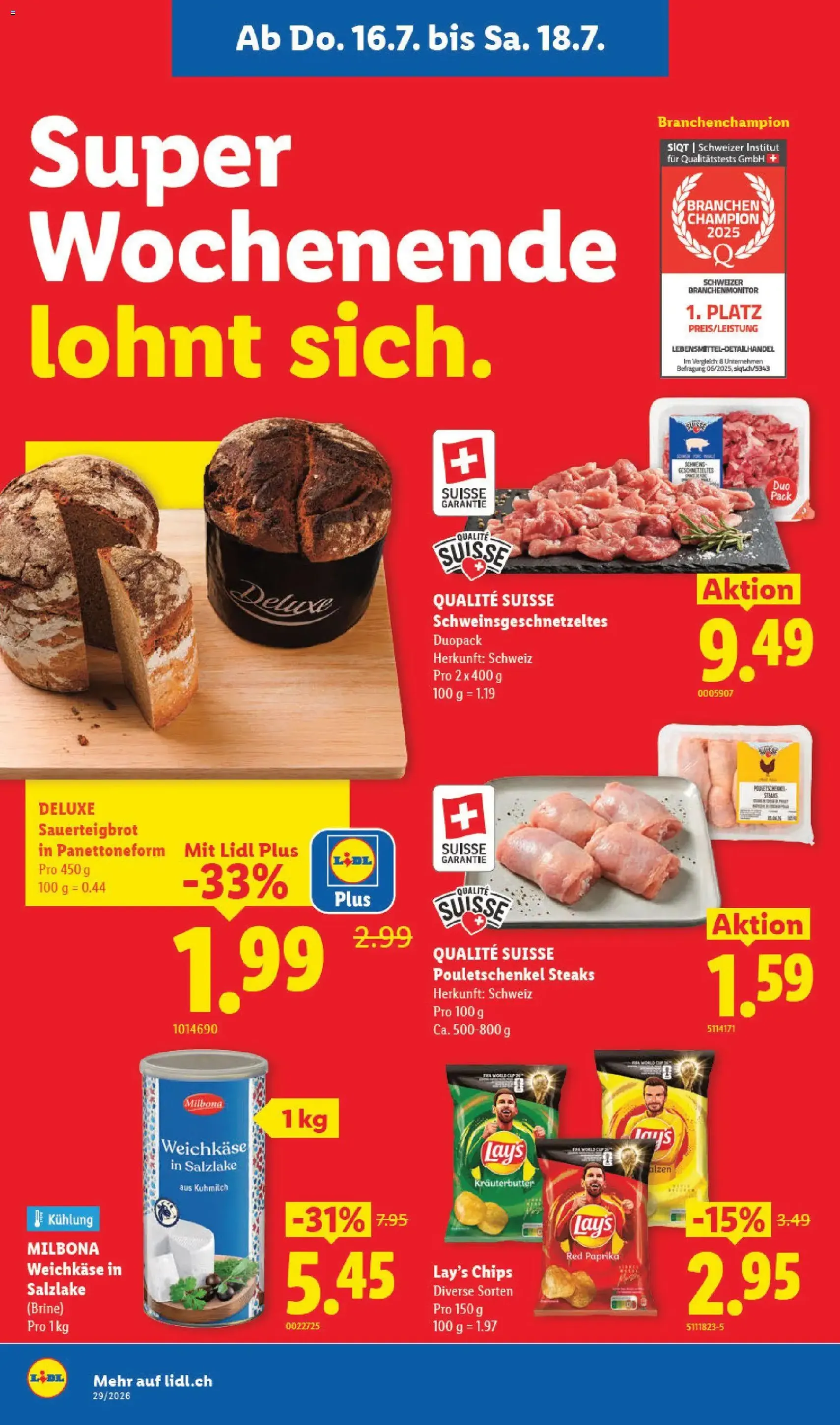 Lidl aktionen - Gültiger Prospekt ab 16.07.2026, Seite 2 von insgesamt 34