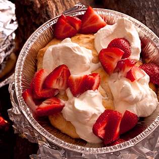 Recipe preview Campfire Strawberry Shortcake