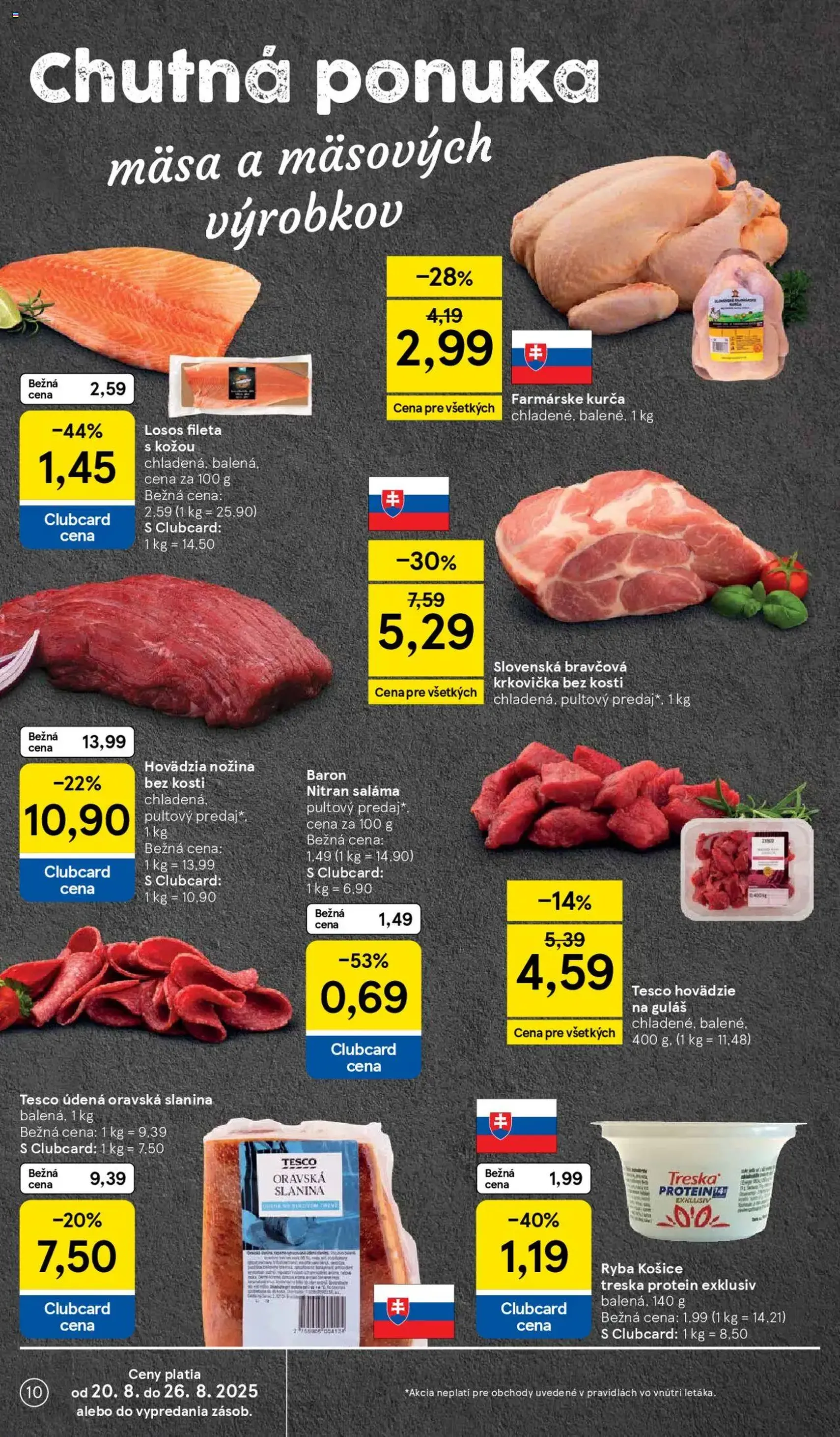 Tesco Hypermarket - leták - platný leták od 20.08.2025 strana 10 z 38