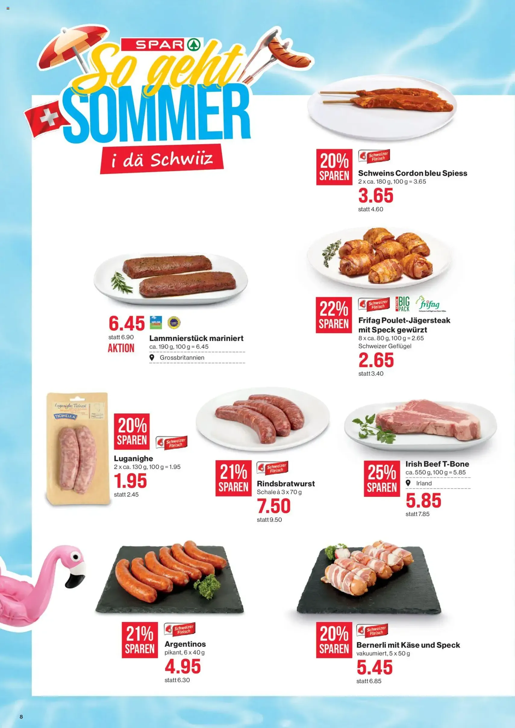 SPAR aktionen - Gültiger Prospekt ab 21.05.2026, Seite 8 von insgesamt 20