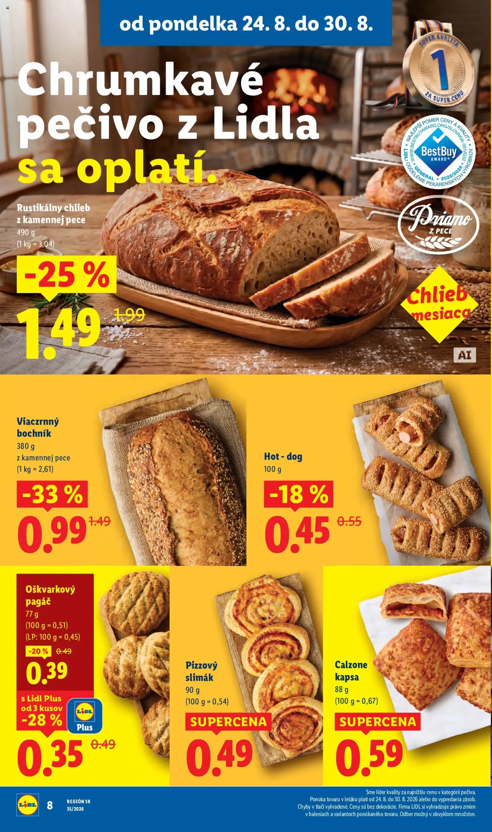 Lidl leták - platný leták od 24.08.2026 strana 12 z 99