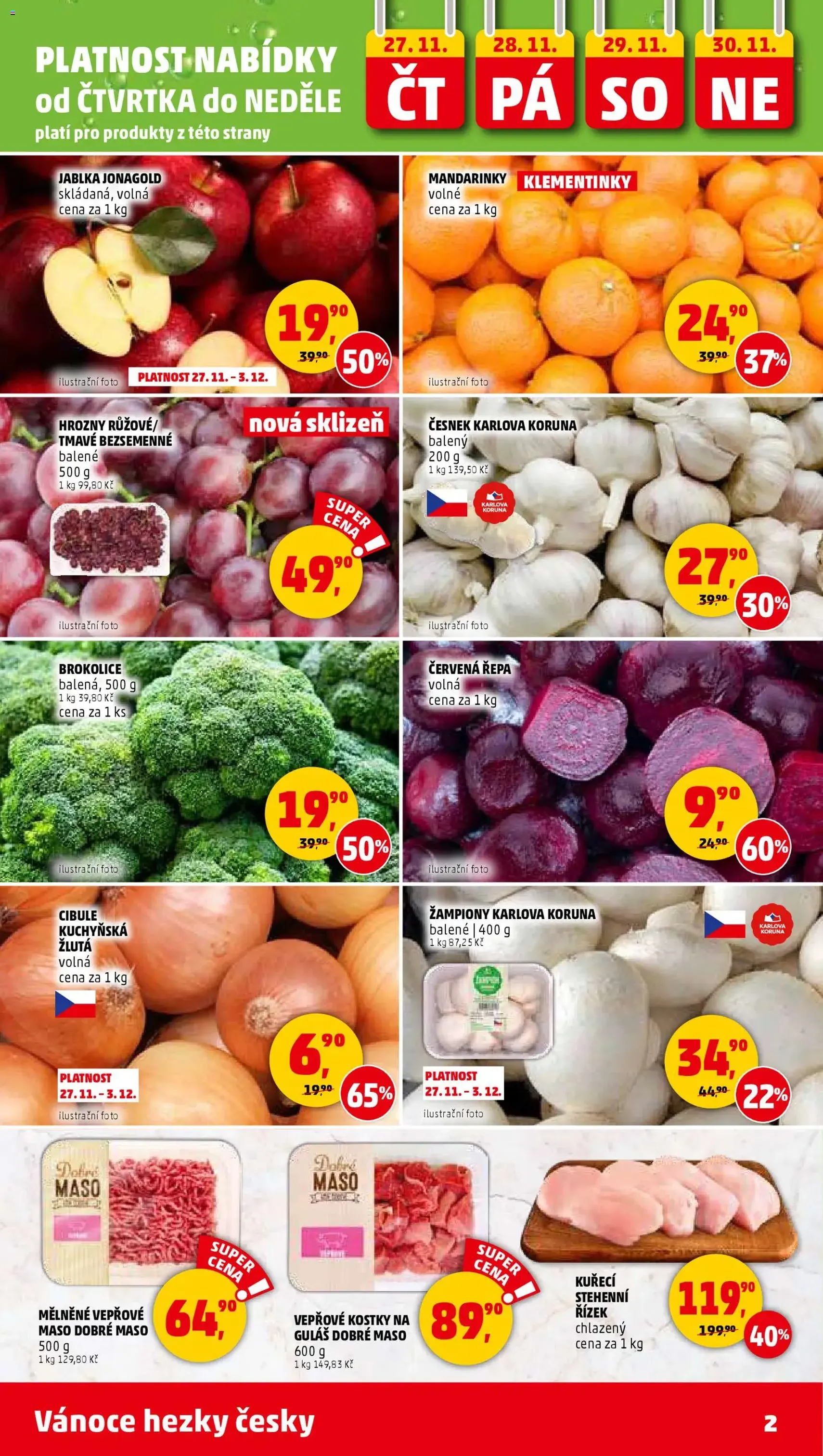 Penny Market leták - Čtvrtečník - platný leták od 27.11.2025 strana 2 z 37