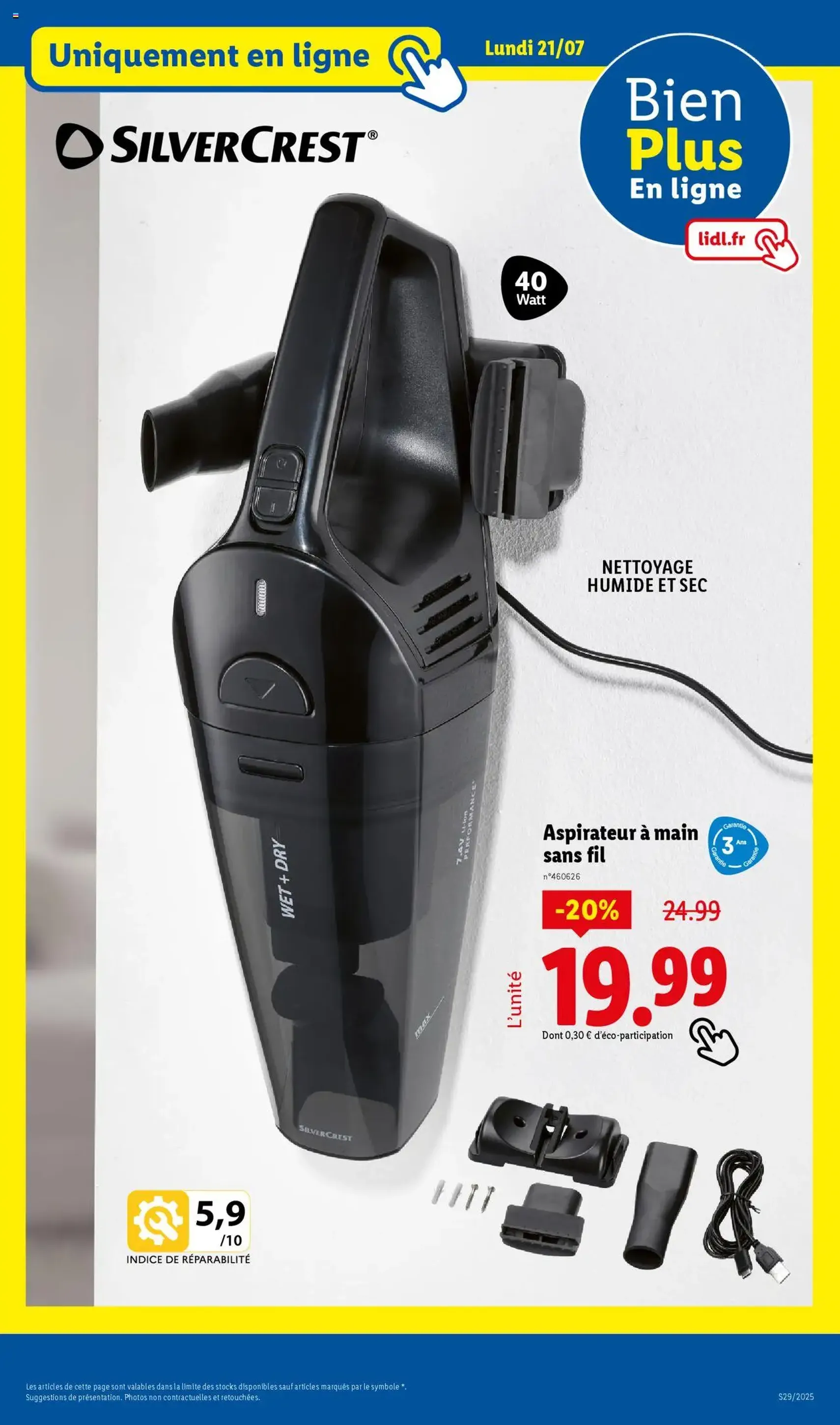 LIDL catalogue semaine 28 - brochure valable à partir du 17/07/2025, page 73 sur 82 LIDL catalogue semaine 28 - brochure valable à partir du 17/07/2025, page 73 sur 82