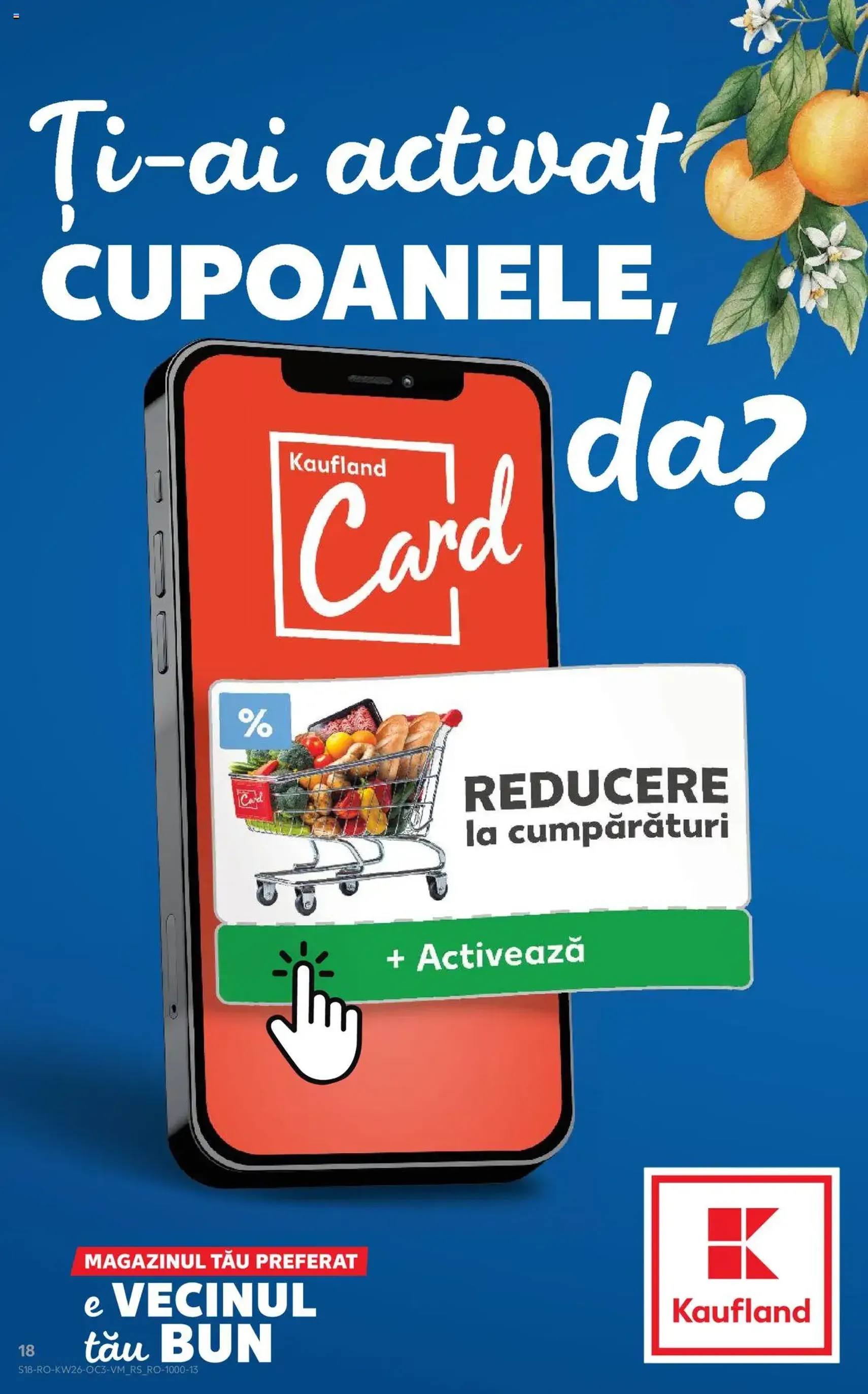 Kaufland RO - București - 2025.06.27. érvényes szórólap 18 oldal 18 oldalból Kaufland RO - București - 2025.06.27. érvényes szórólap 18 oldal 18 oldalból