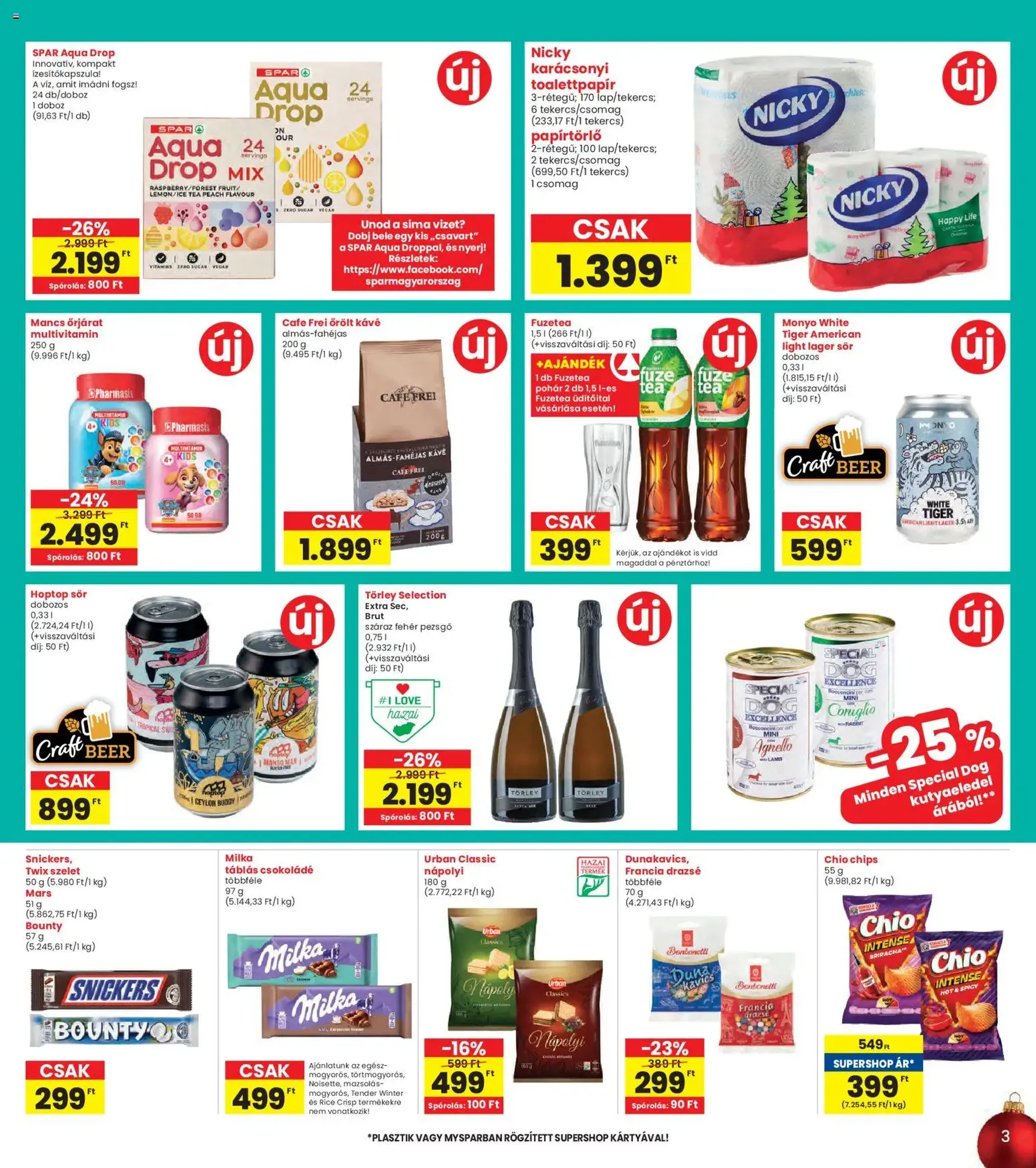 Interspar Akciós újság - 2025.11.27. érvényes szórólap 3 oldal 20 oldalból