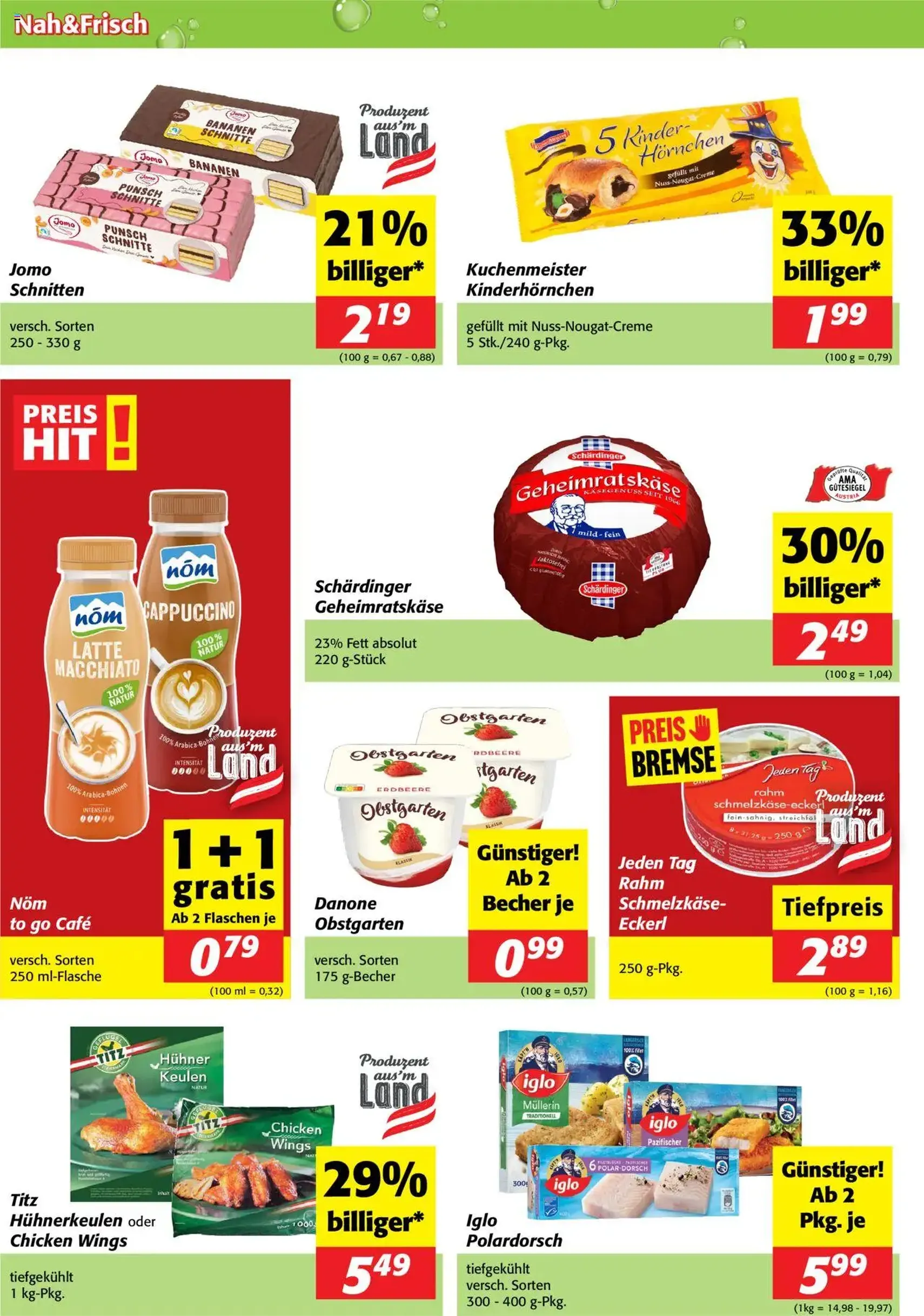 Nah und Frisch Flugblatt - Gültiger Prospekt ab 08.10.2025, Seite 2 von insgesamt 8