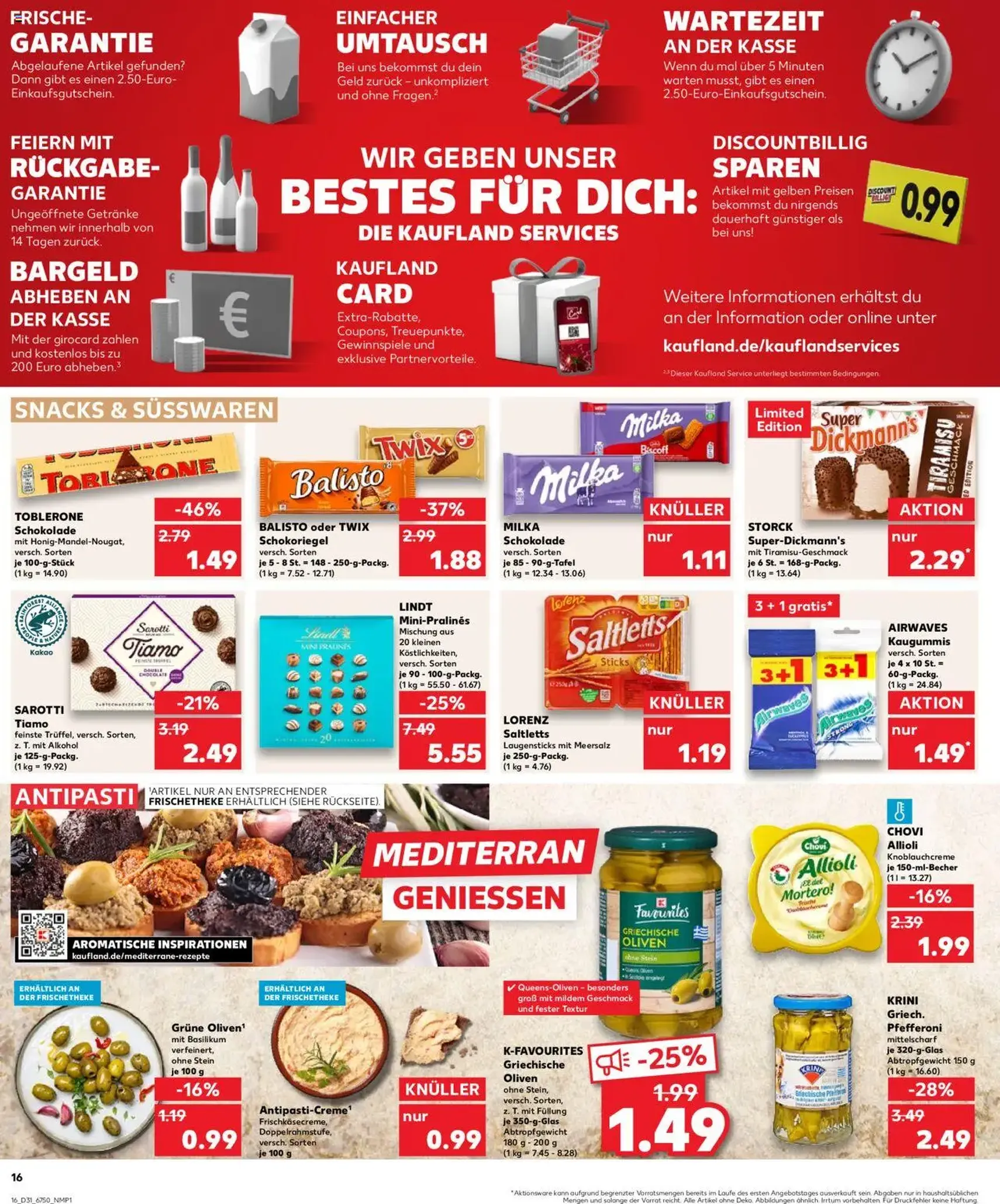 Kaufland Prospekt - Gültiger Prospekt ab 31.07.2025, Seite 16 von insgesamt 36