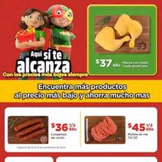 Vista previa del folleto Bodega Aurrerá - Folleto Precio más Bajo válido desde 19/09/2025