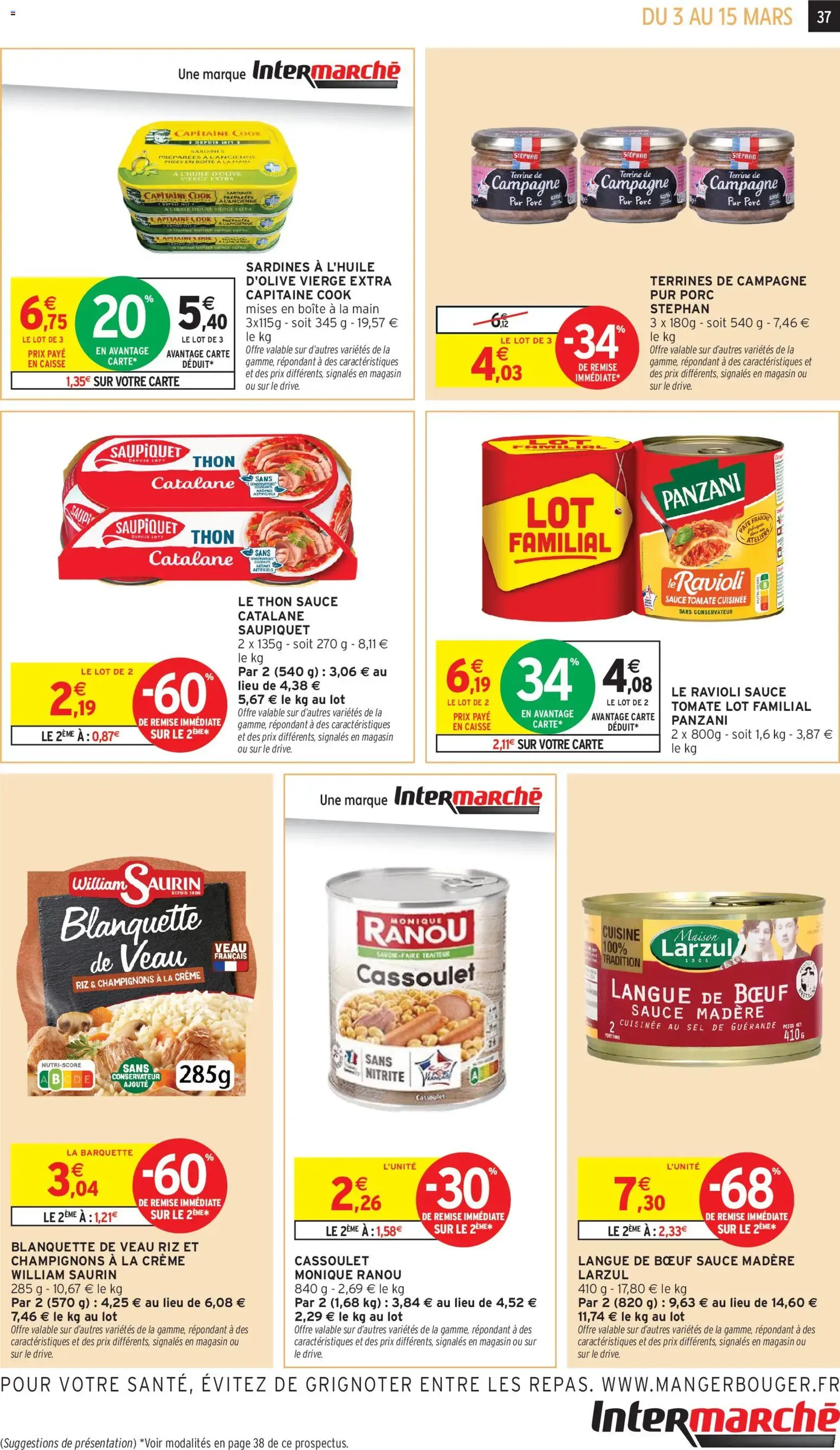 Intermarché catalogue semaine 10 - brochure valable à partir du 03/03/2026, page 37 sur 52