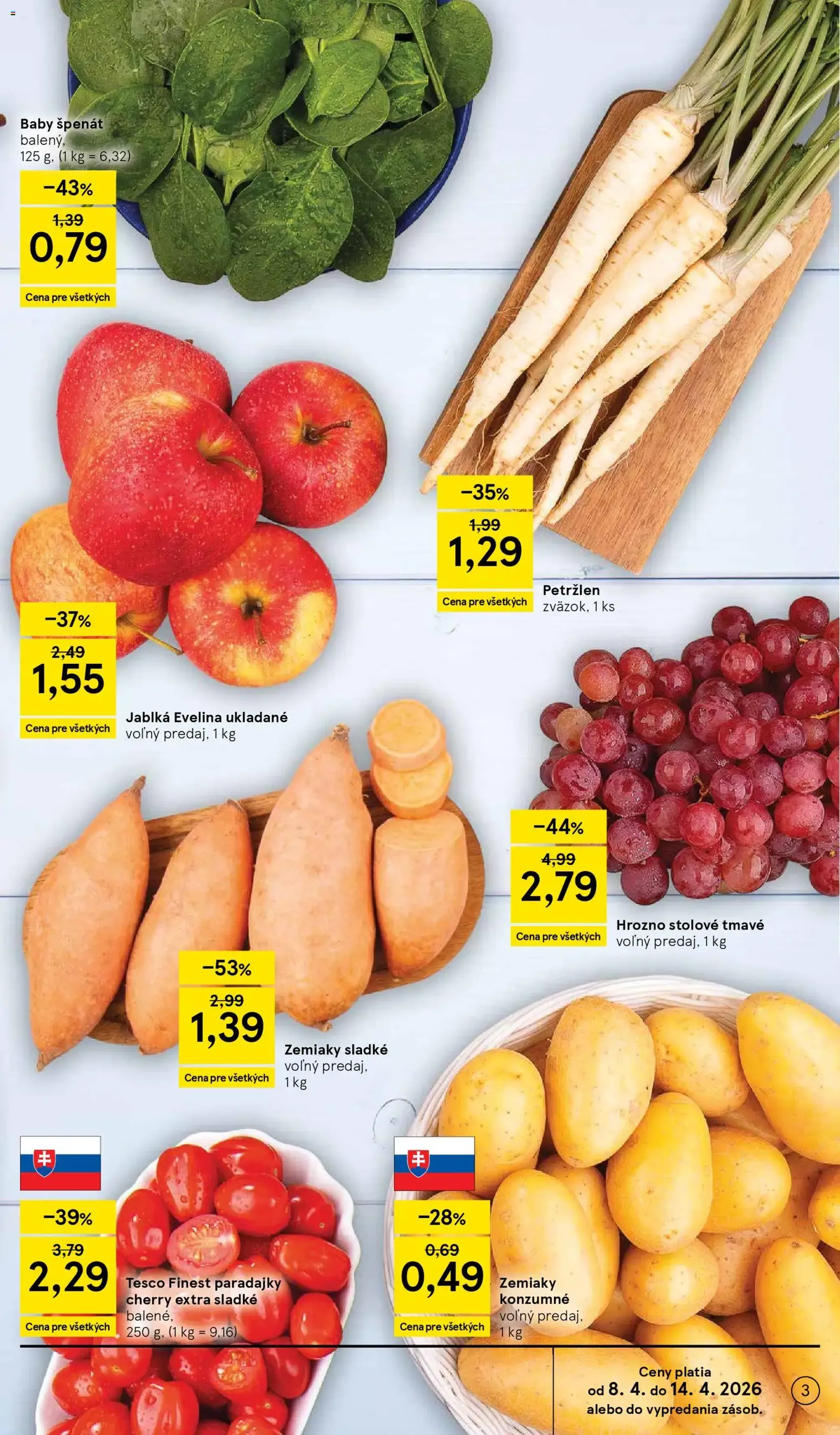 Tesco Hypermarket - leták - platný leták od 08.04.2026 strana 3 z 43