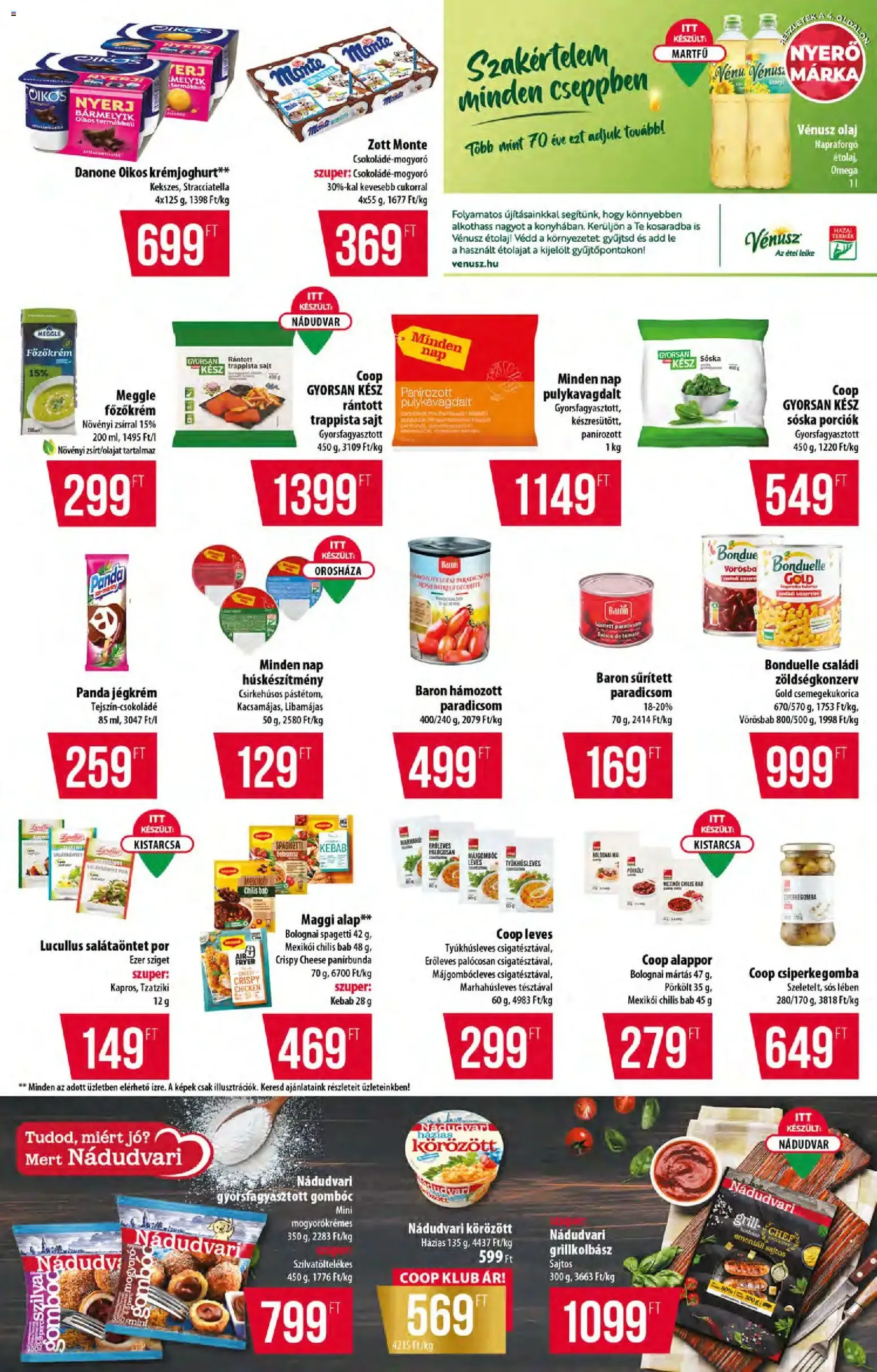 COOP akciós újság - 2026.06.04. érvényes szórólap 5 oldal 12 oldalból
