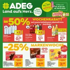 ADEG Flugblatt - Prospekt Vorschau gültig ab 01.07.2026