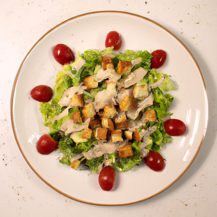 La original receta de ensalada césar con pollo