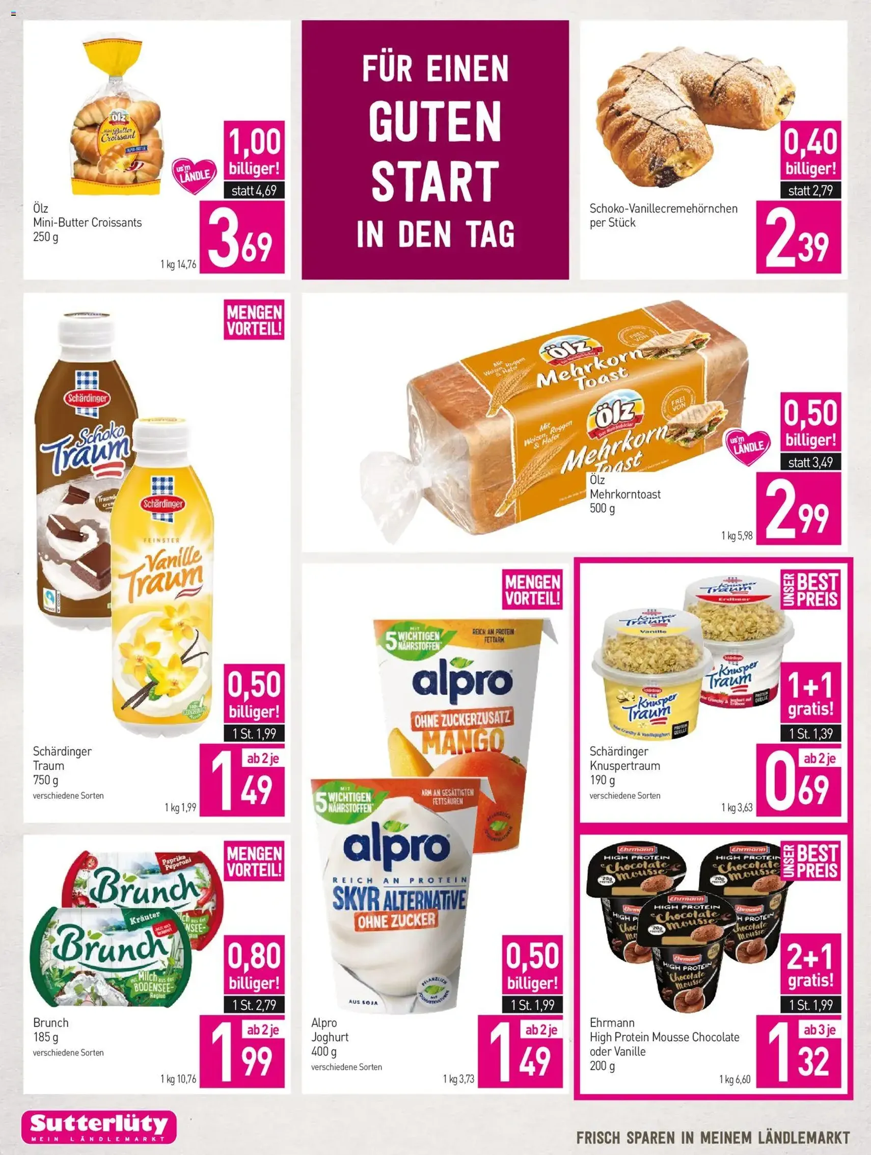 Sutterlüty Flugblatt - Gültiger Prospekt ab 05.03.2026, Seite 4 von insgesamt 24