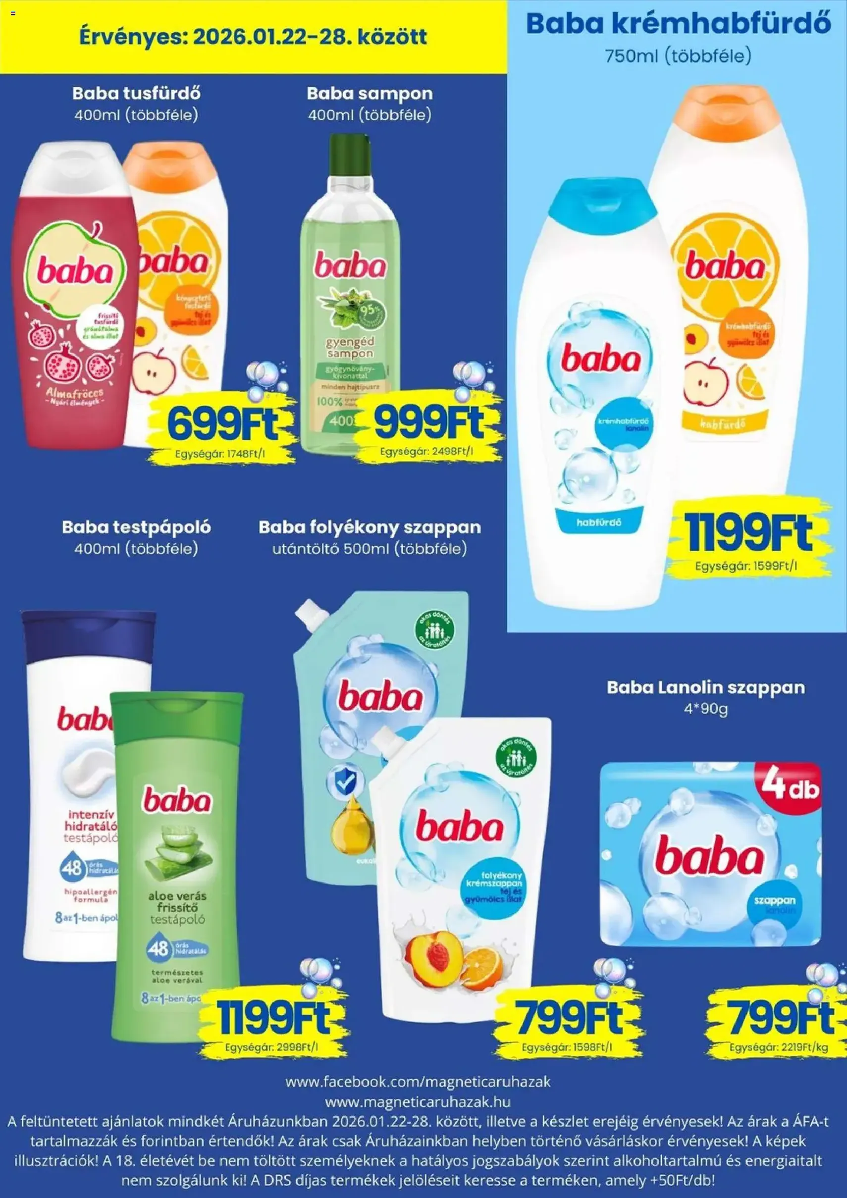 Magnetic Akciós újság - 2026.01.22. érvényes szórólap 10 oldal 10 oldalból