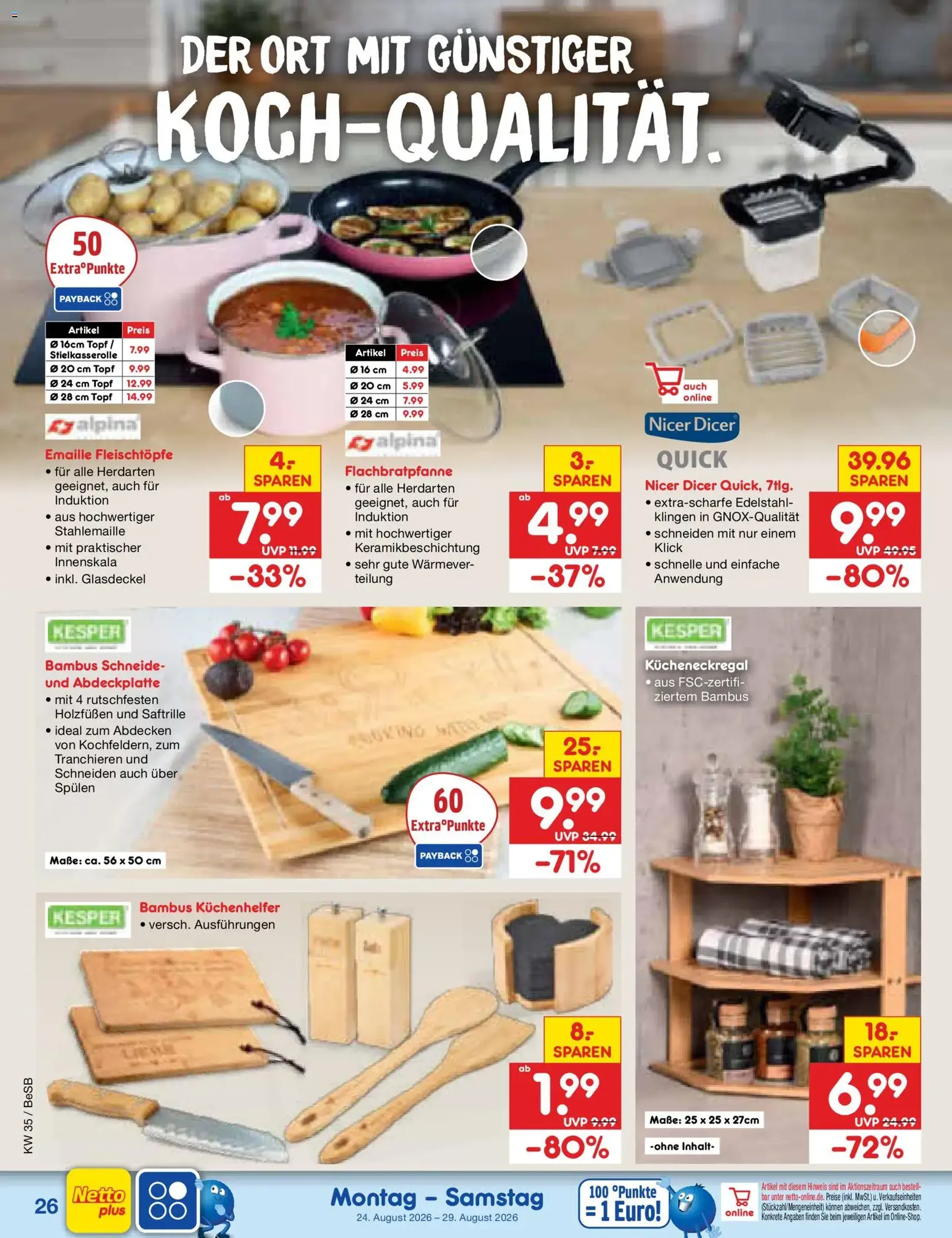 Netto Marken-Discount Prospekt - Gültiger Prospekt ab 24.08.2026, Seite 38 von insgesamt 68