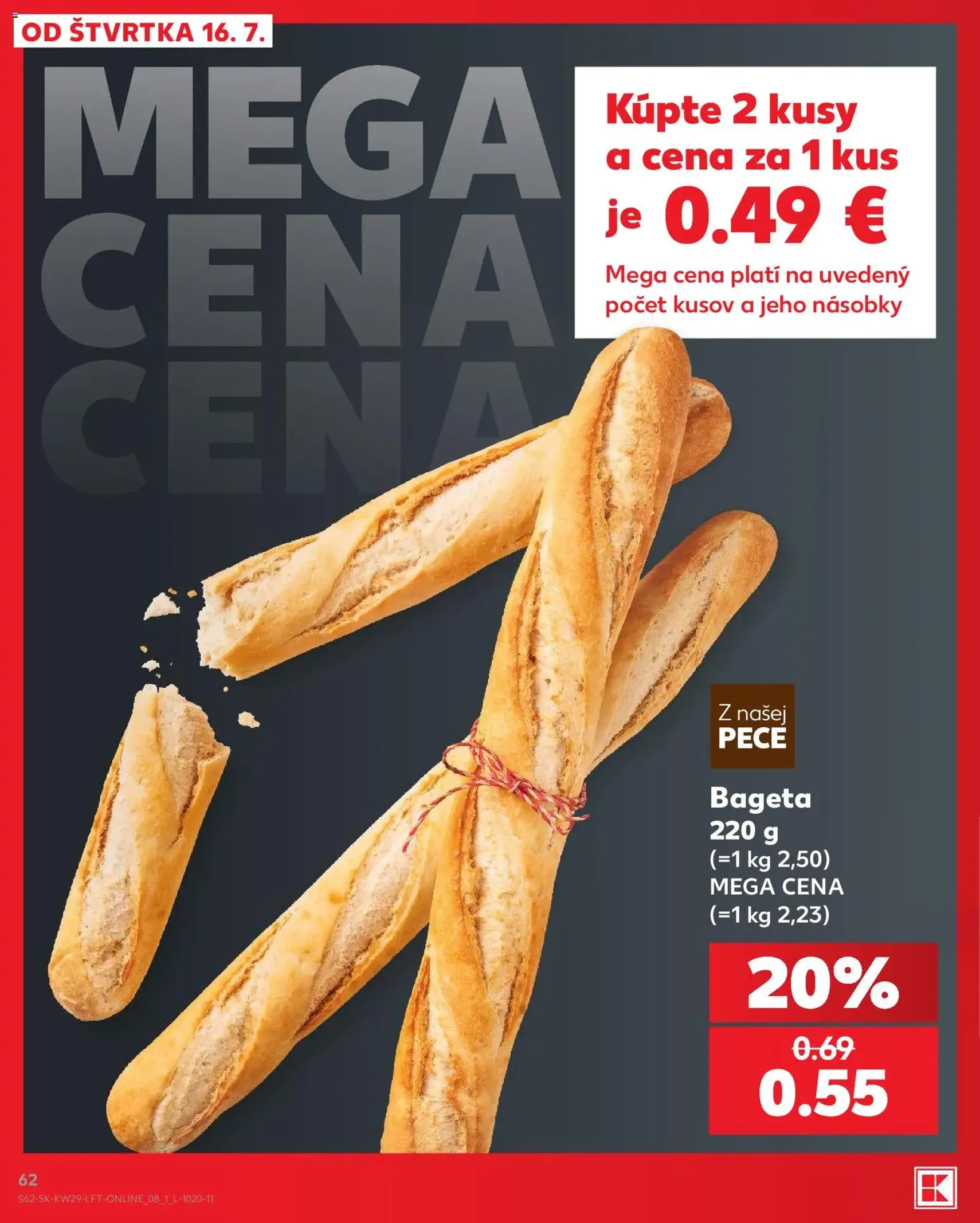 Kaufland leták - platný leták od 16.07.2026 strana 62 z 86
