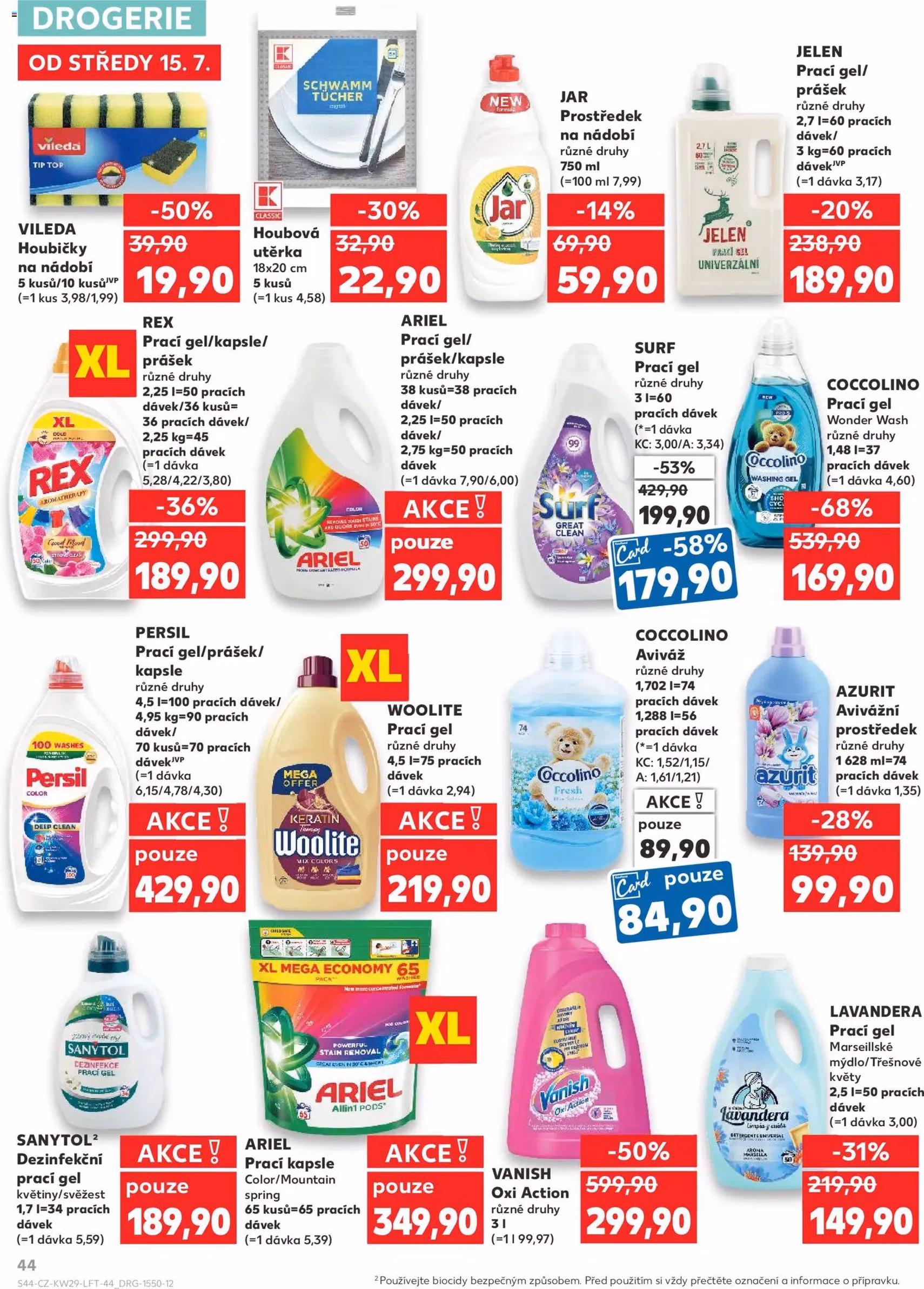 Kaufland leták - platný leták od 15.07.2026 strana 44 z 52