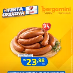 Supermercado Bergamini - Ofertas Sadia e Perdigão - pré-visualização do folheto, válido a partir de 23/01/2026