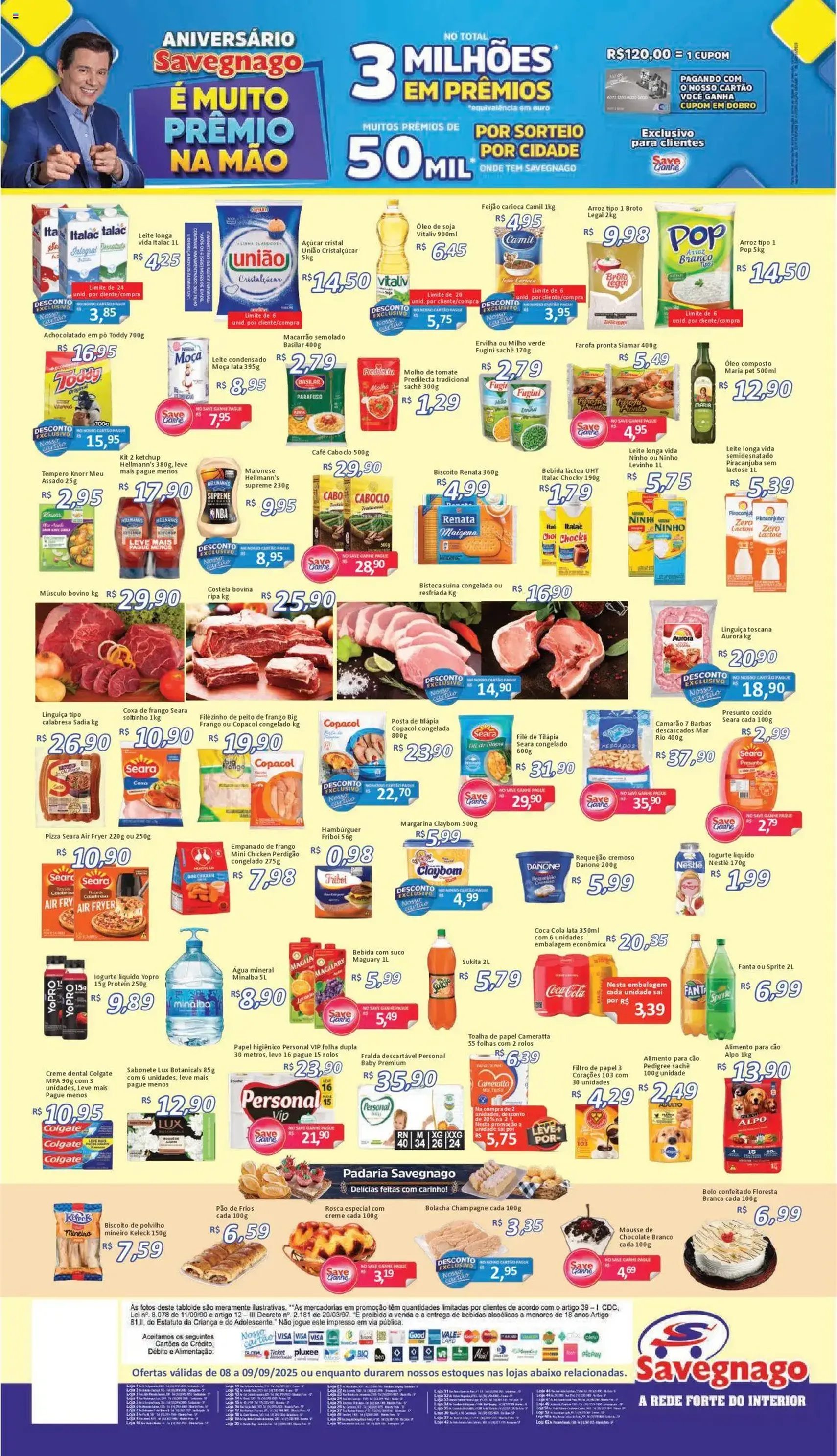 Savegnago - Ofertas da semana - folheto válido a partir de 08/09/2025 página 2 de 2