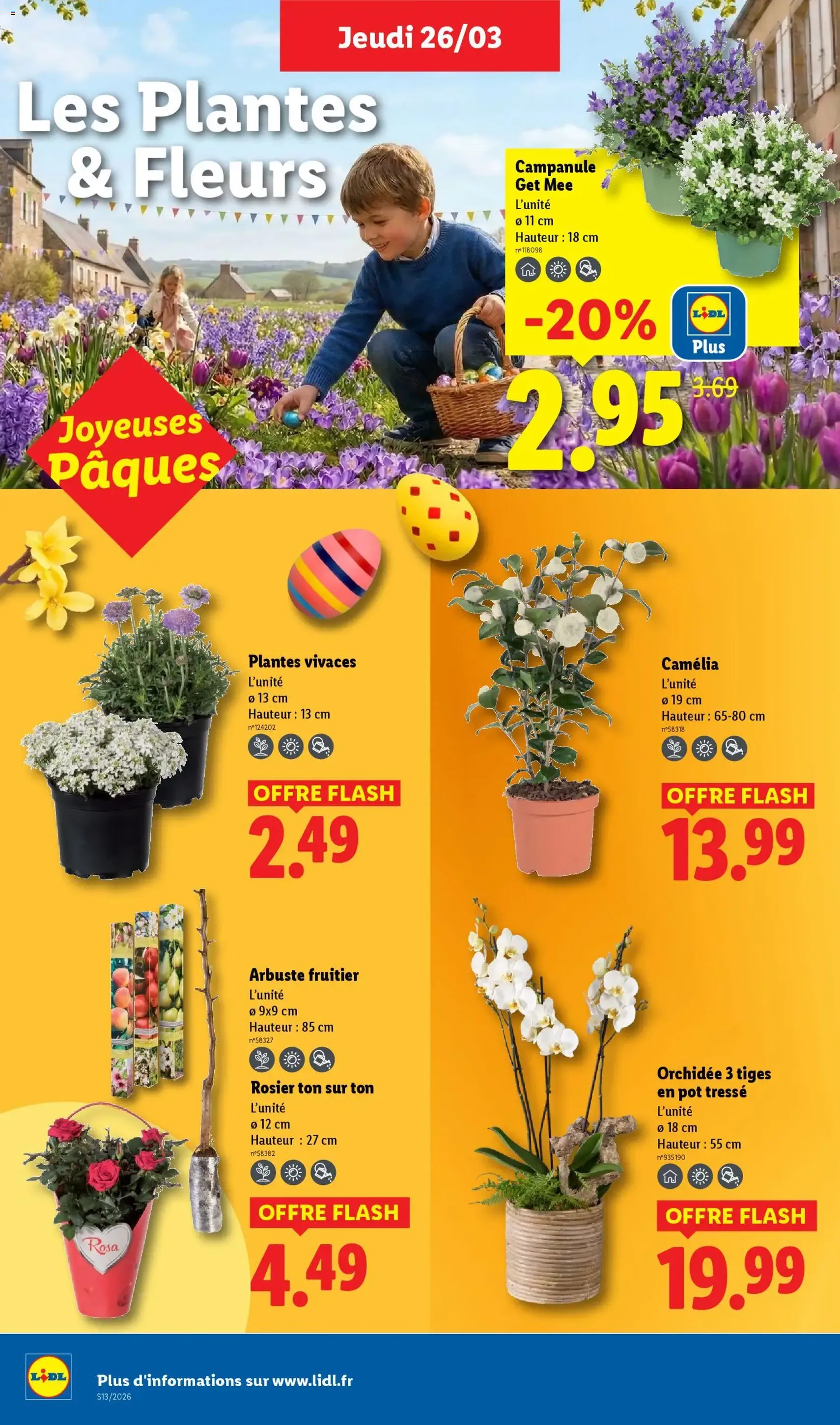 LIDL catalogue semaine 13 - brochure valable à partir du 26/03/2026, page 26 sur 76