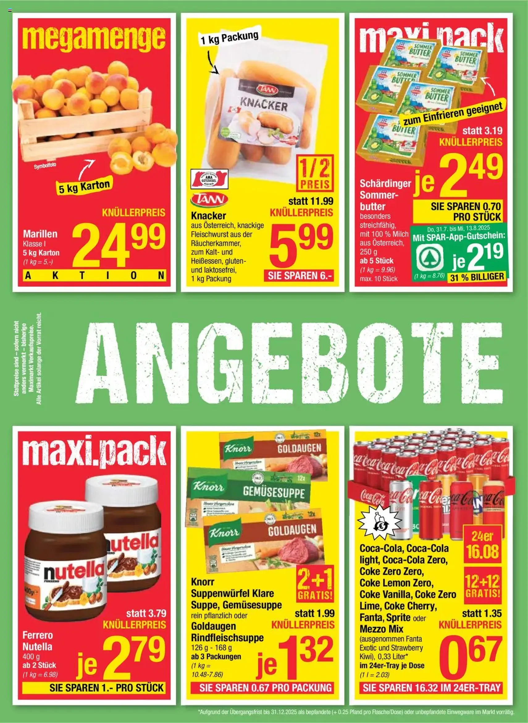 Maximarkt Flugblatt - Gültiger Prospekt ab 11.08.2025, Seite 2 von insgesamt 20