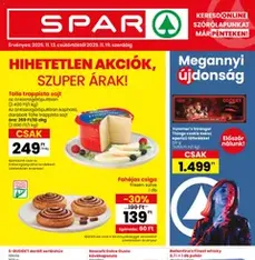 Spar Black Friday - szórólap előnézete érvényes 2025.11.13. -tól